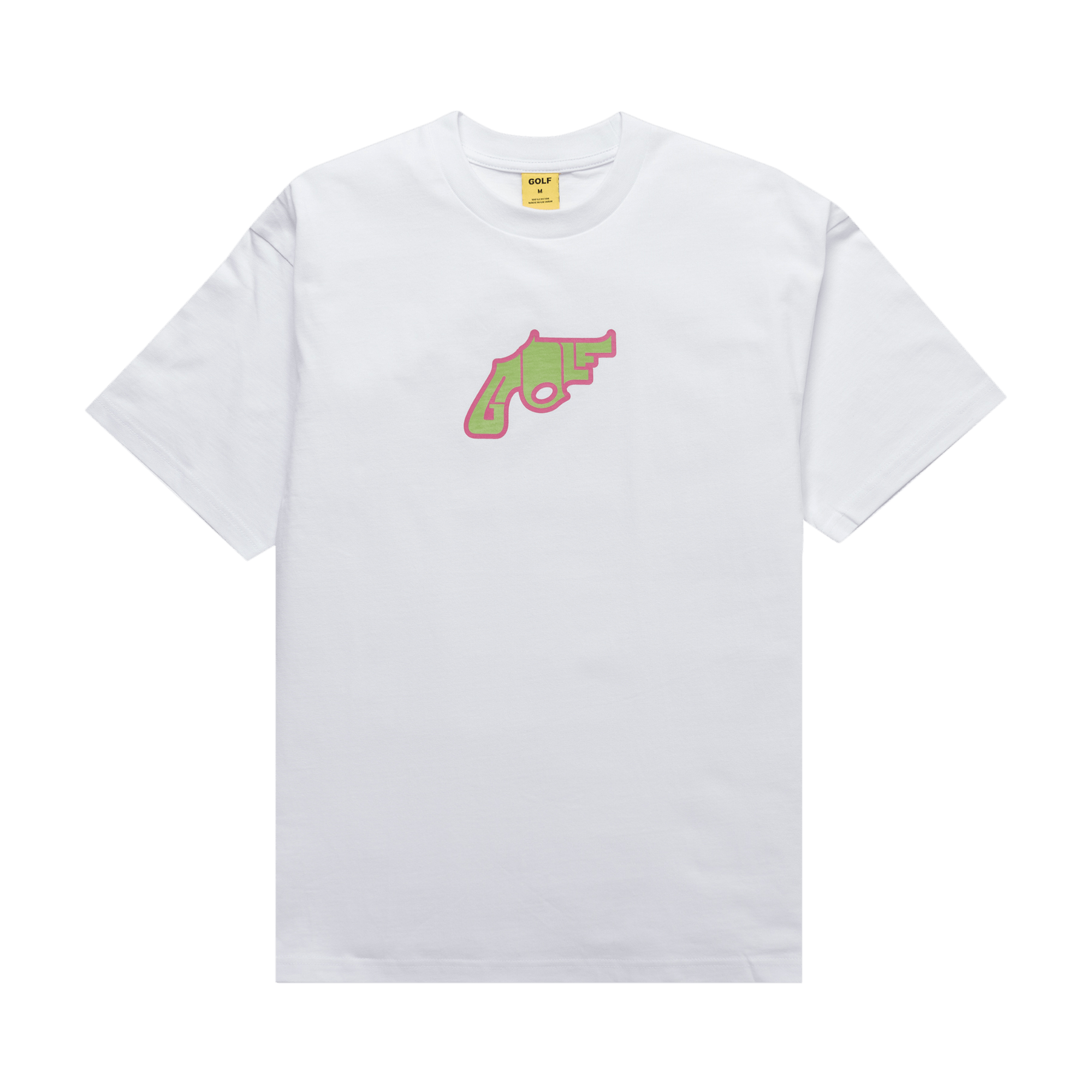 【ユニセックス】GOLF WANG/OLDE FLOODED ロゴTシャツ Buy GOLF WANG Olde Flooded Tee 'Black' - FW24T1001BLAC | GOAT