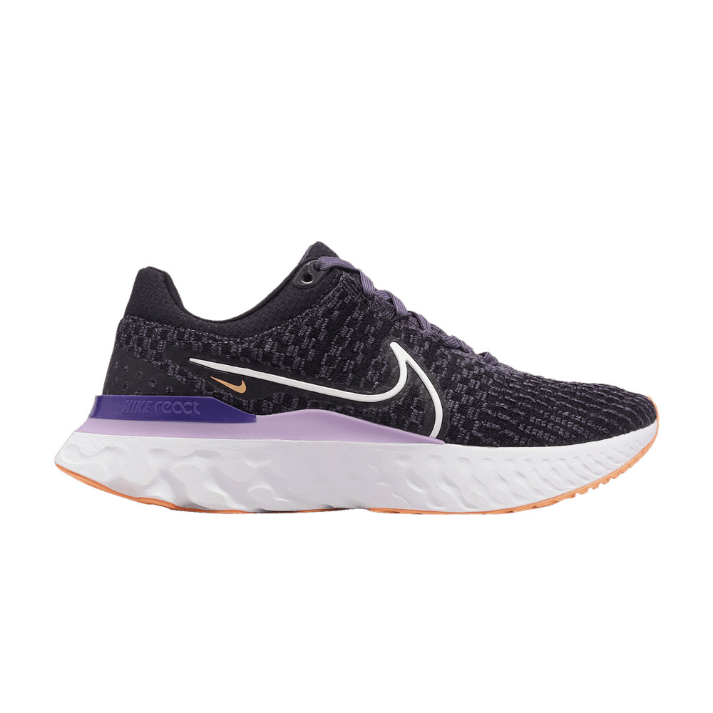 Pre-owned Nike Wmns React Infinity Run Flyknit 3 'cave Purple Orange'