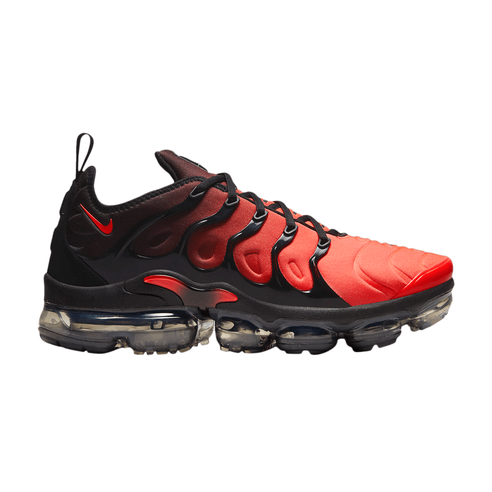 Pre-owned Nike Air Vapormax Plus 'black Crimson Gradient' In Red