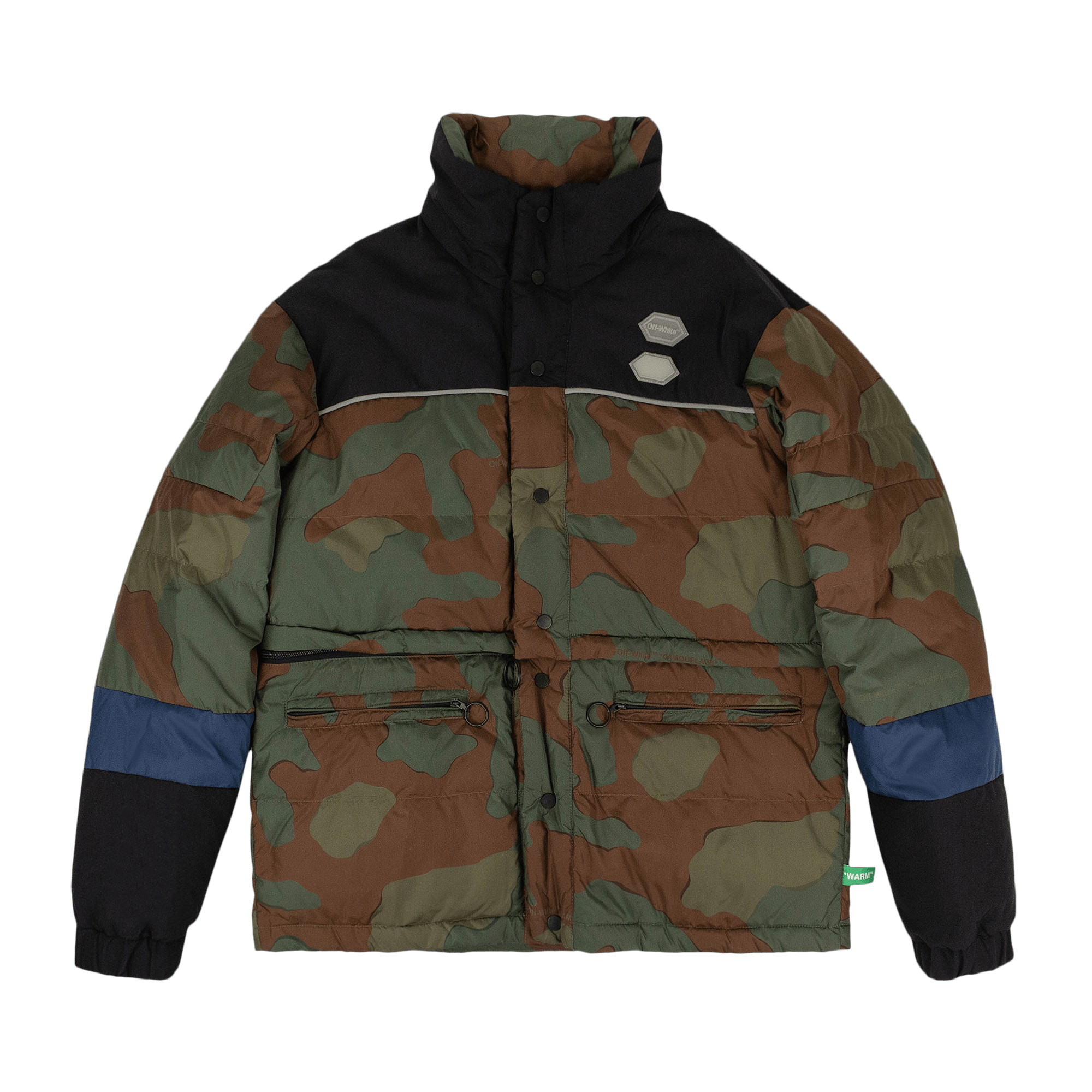 Off-White Down Fill Puffer Jacket 'Camouflage'