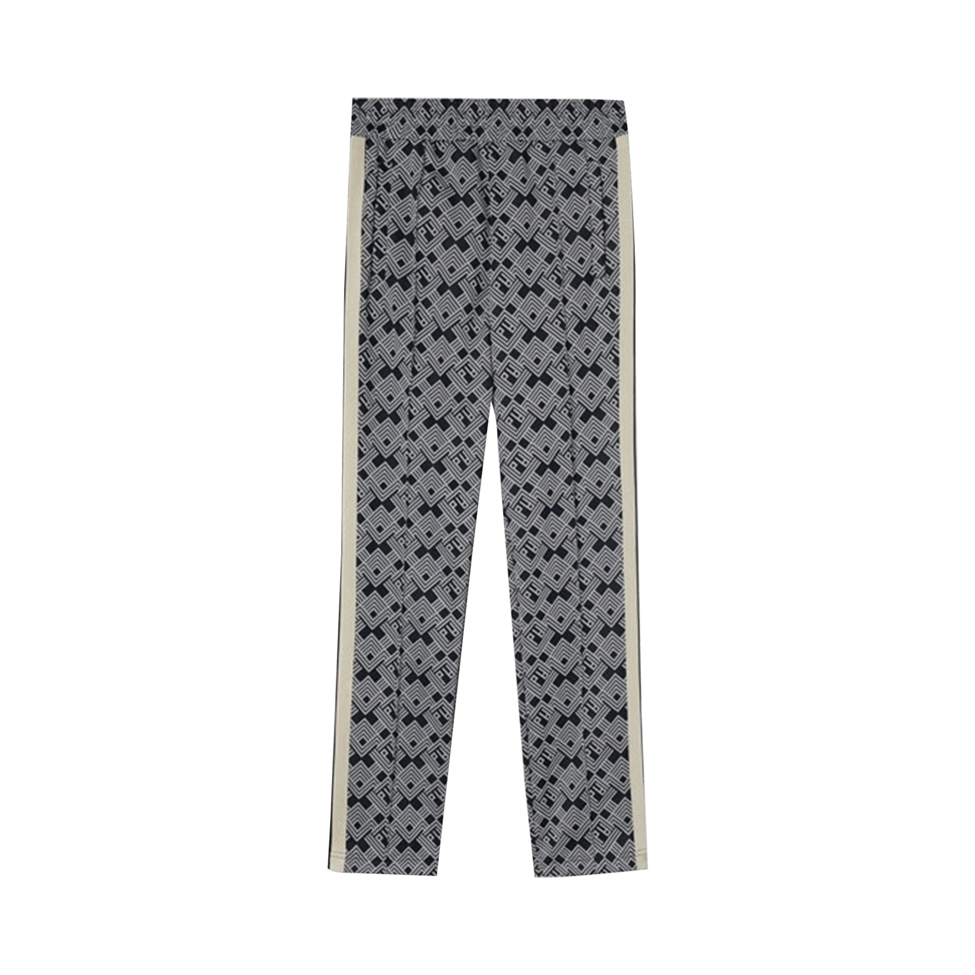 Palm Angels PA Jaquard Track Pants 'Navy Blue/Off White'