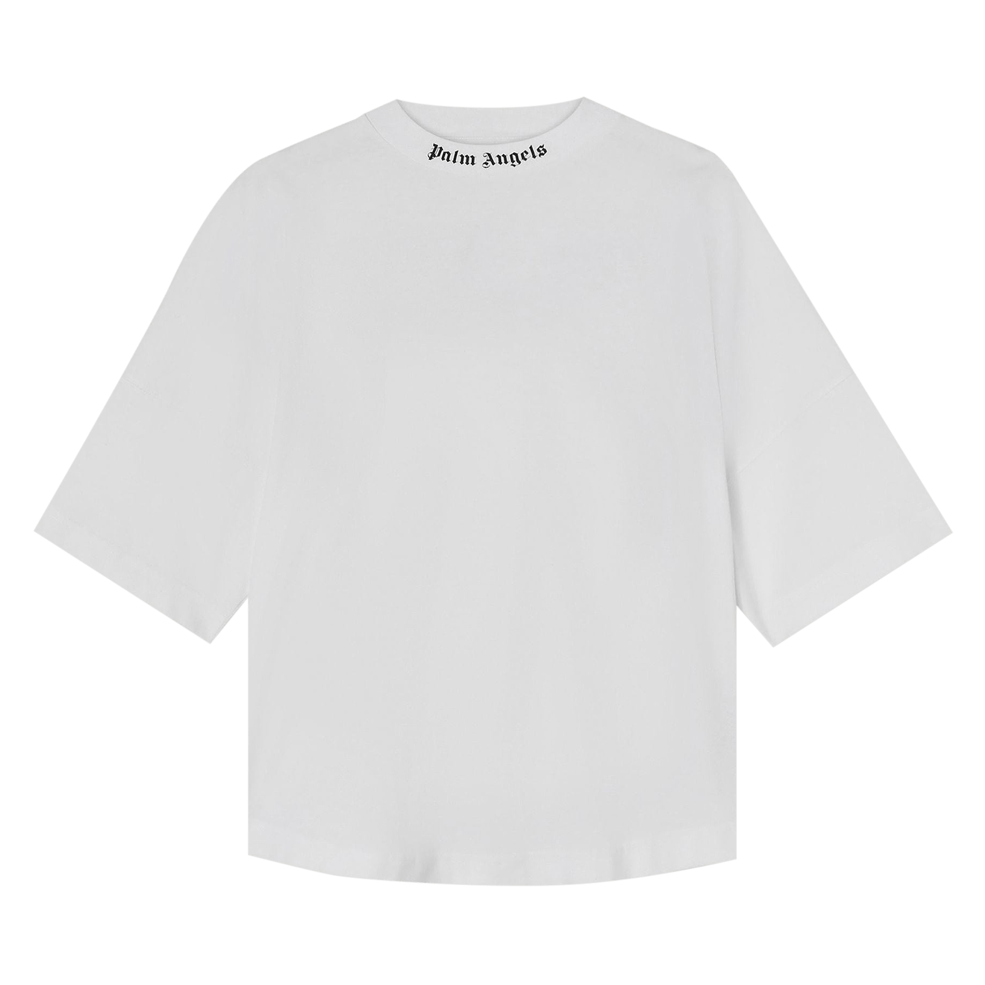 Palm Angels Classic Logo Over Tee 'White/Black'