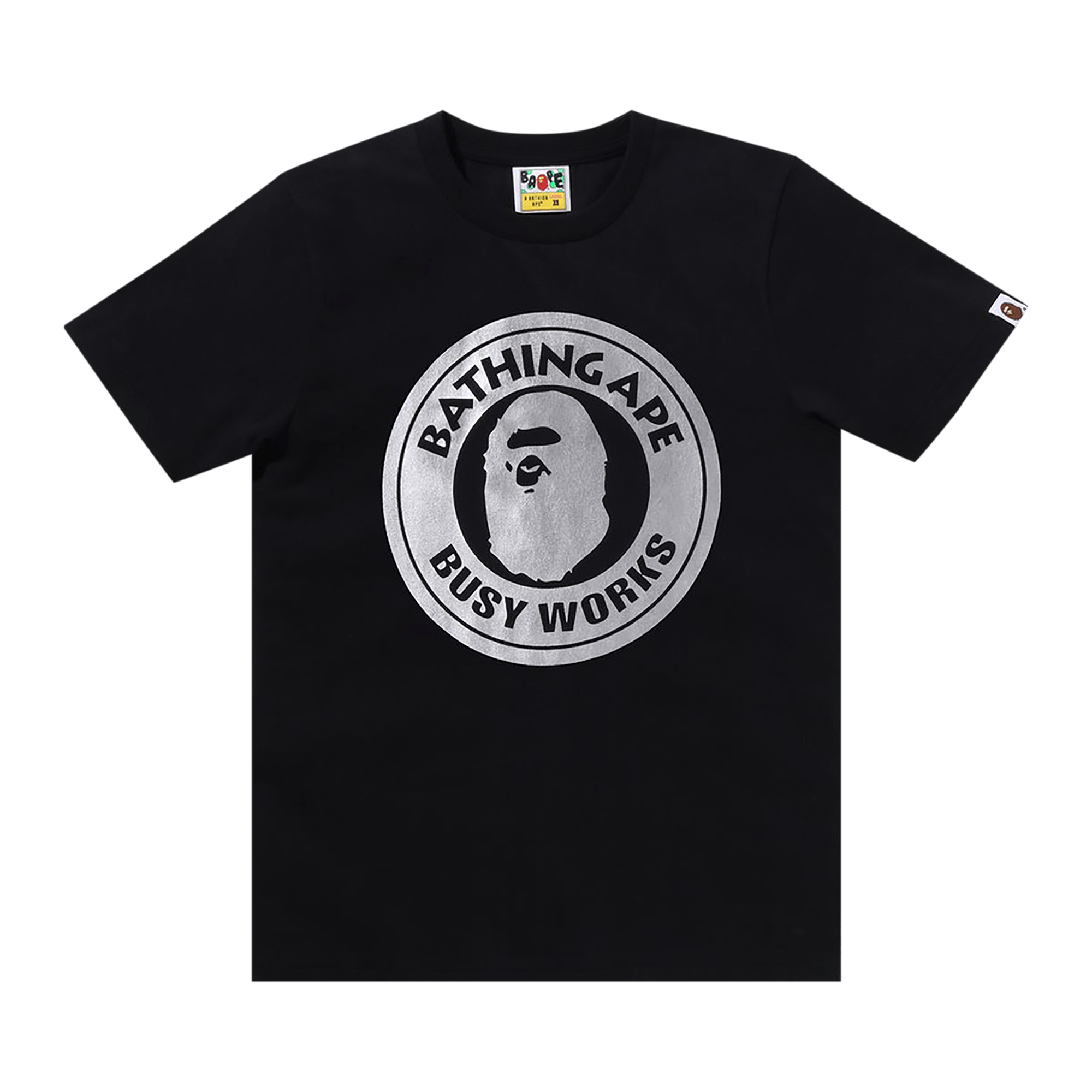BAPE Hologram Busy Works Tee 'Black'