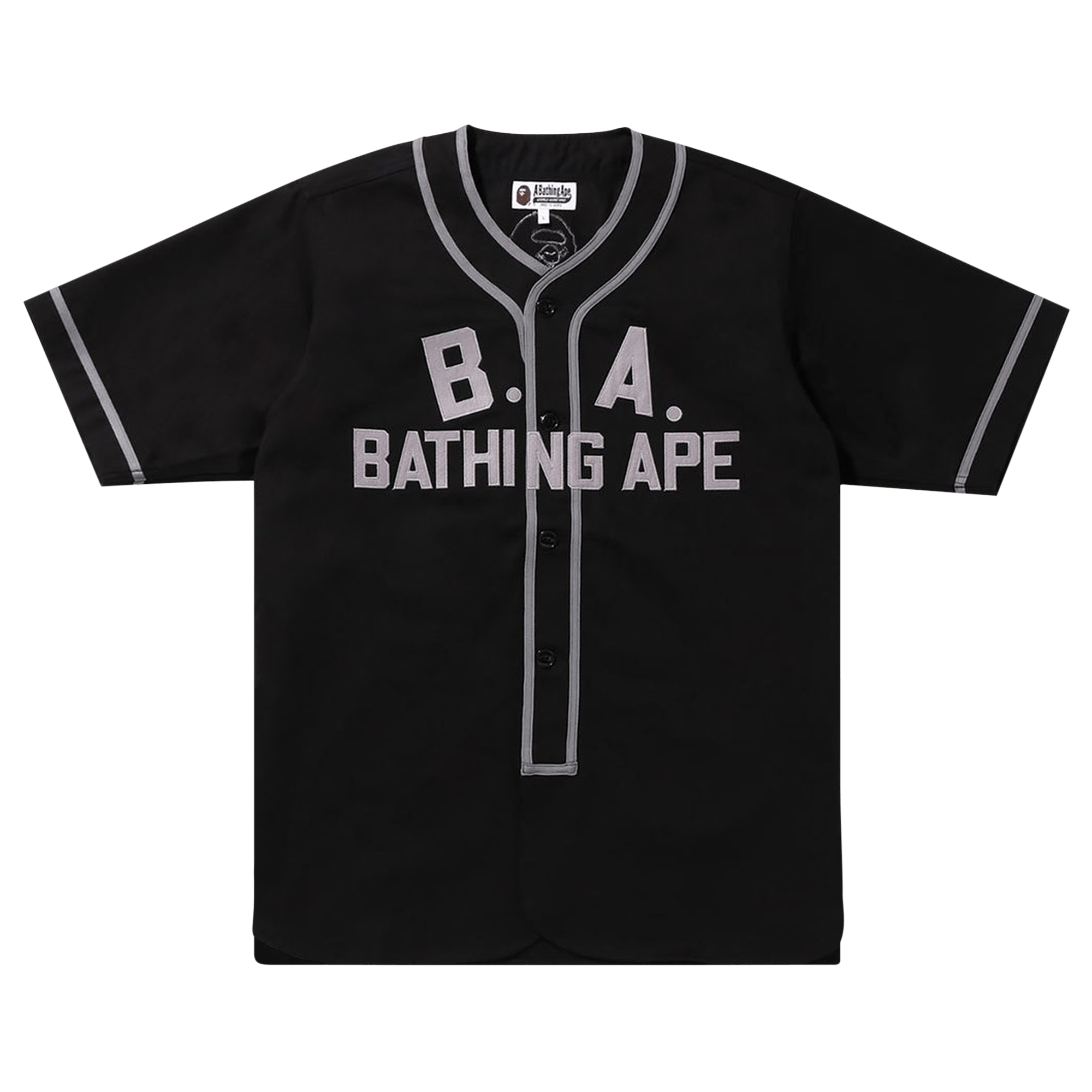 BAPE Baseball Shirt 'Black'