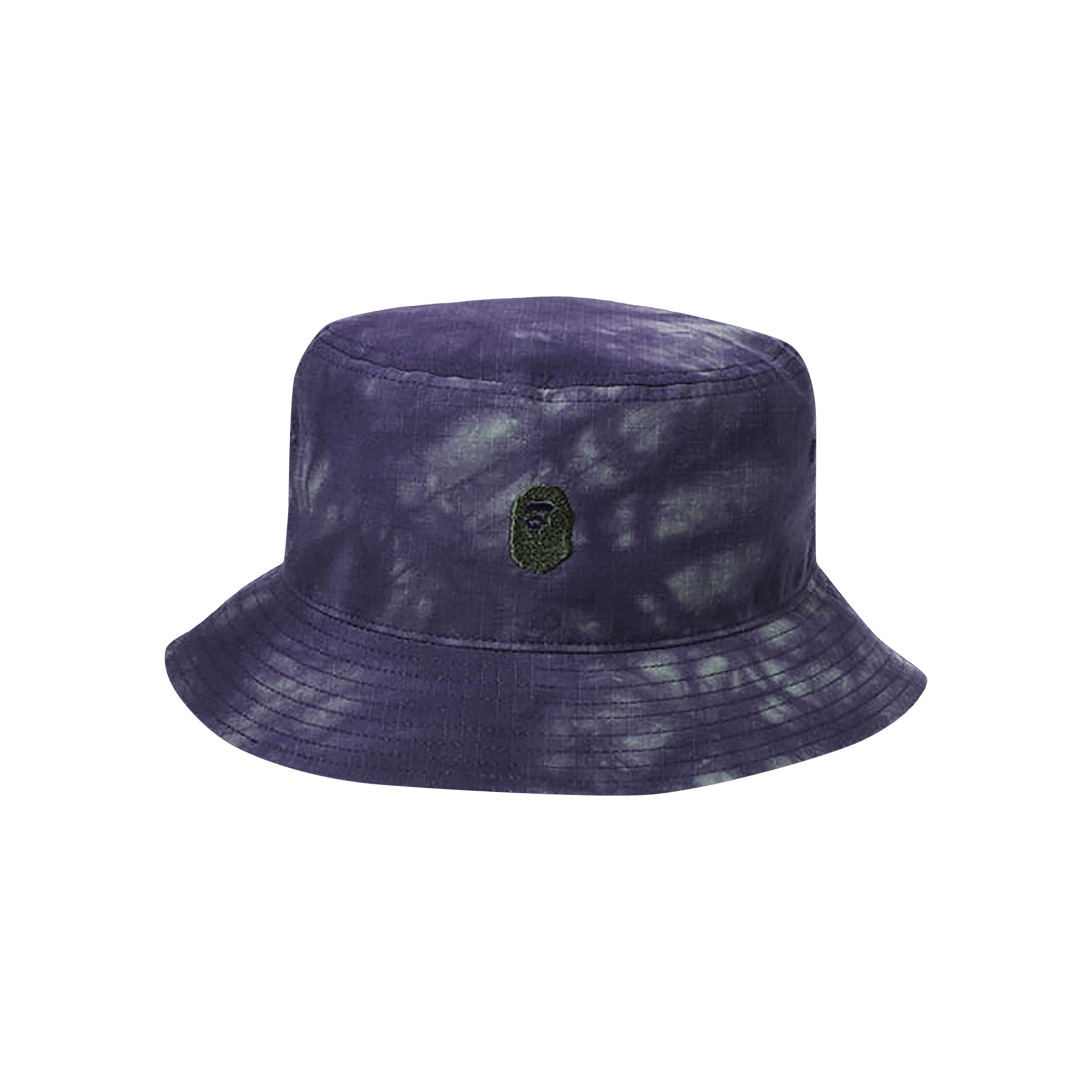 BAPE Tie Dye One Point Bucket Hat 'Purple'
