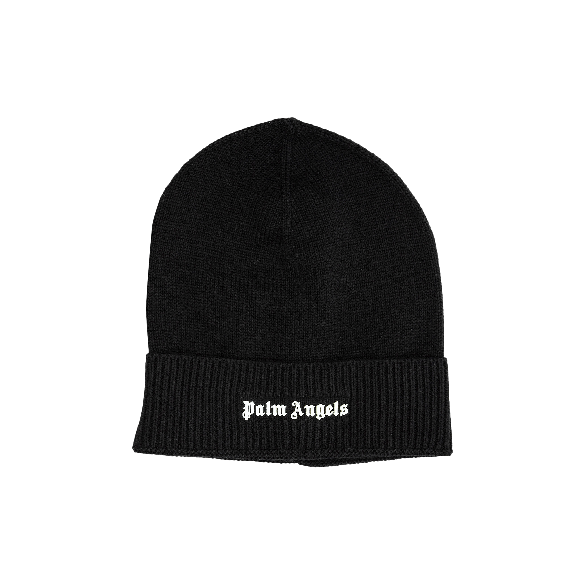 Palm Angels Classic Logo Beanie 'Black/White'