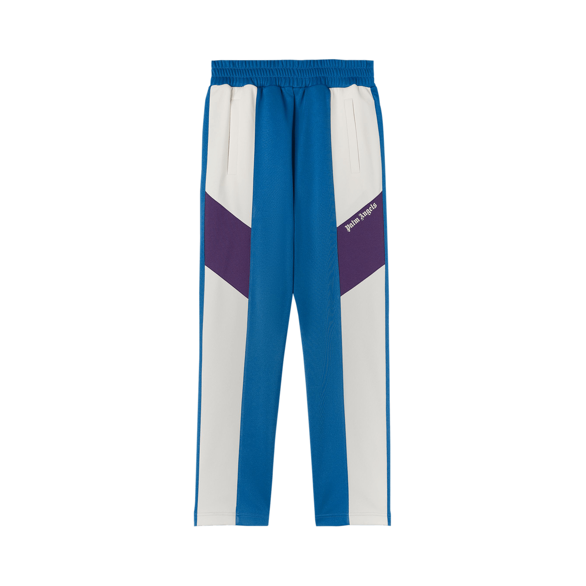Palm Angels V Colorblock Track Pants 'Cobalt Blue'