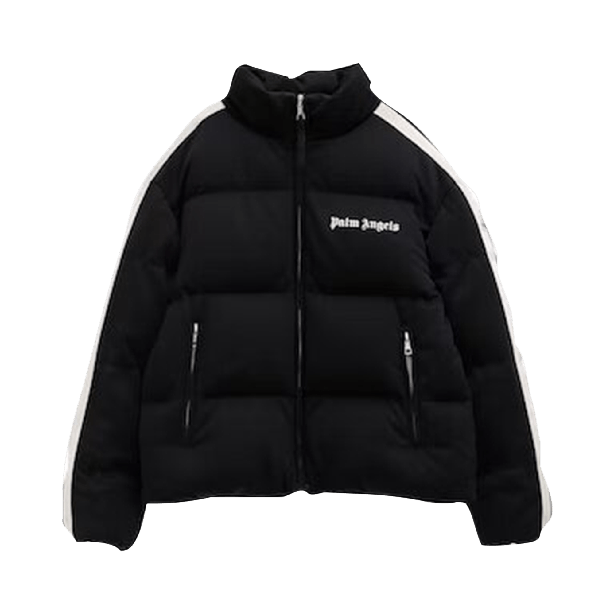 Palm Angels Classic Track Down Jacket 'Black/White'