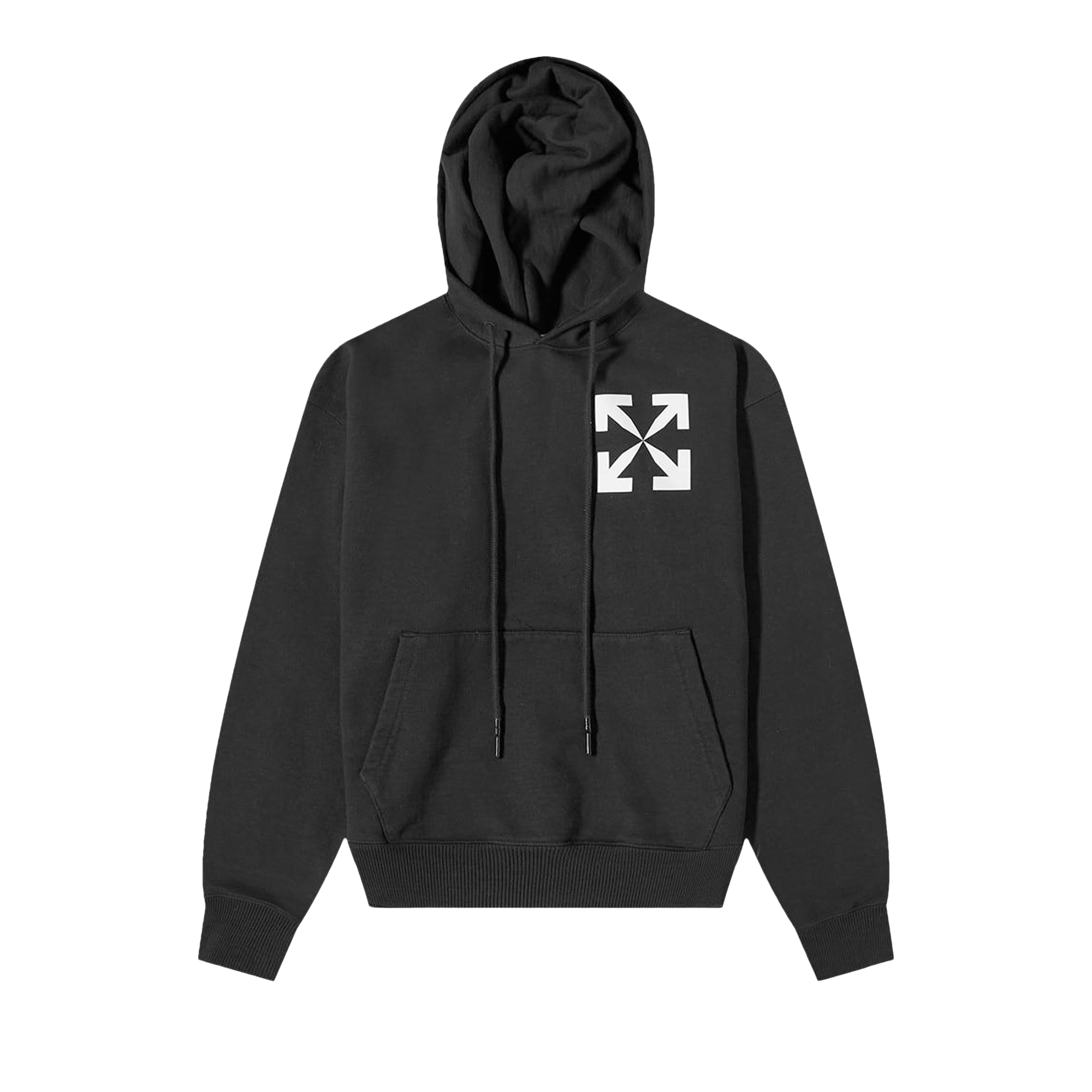 Off-White Arrows Print Hoodie 'Black'