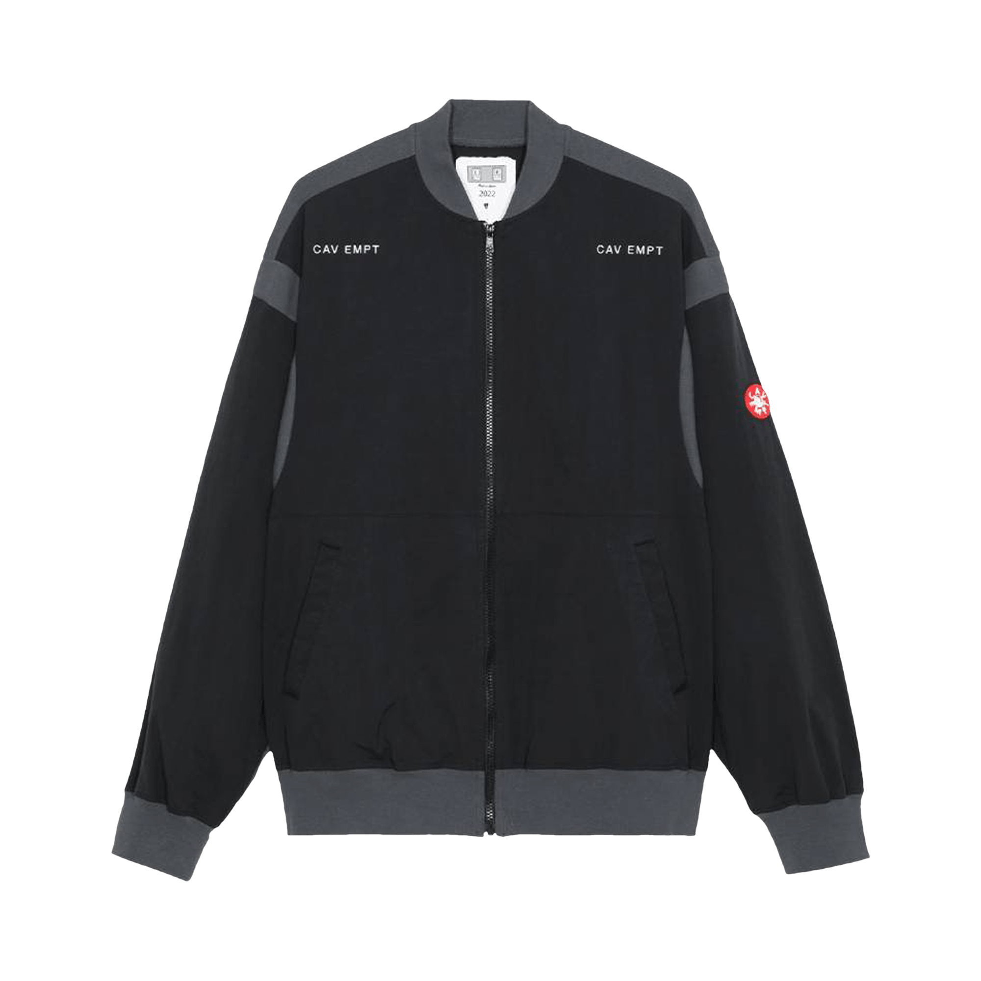 Buy Cav Empt Patched Zip Hood Jacket 'Black' - CES21JK07 BLAC