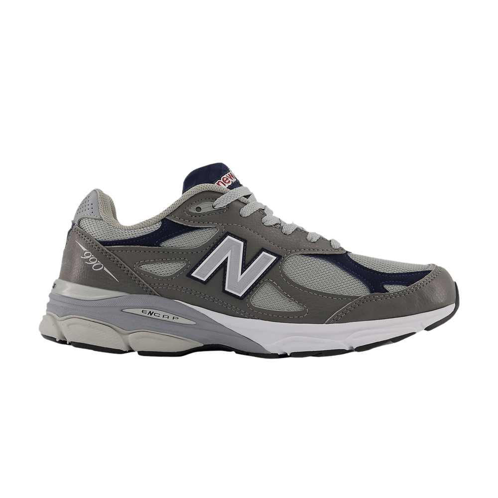 New Balance 990v3 Elephant Grey Navy