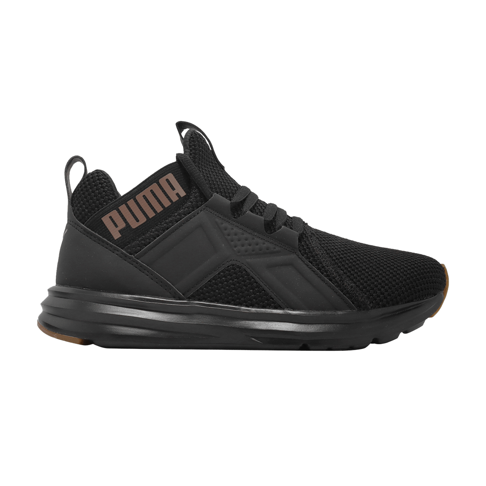 Pre-owned Puma Wmns Enzo Weave 'black Rose Gold'