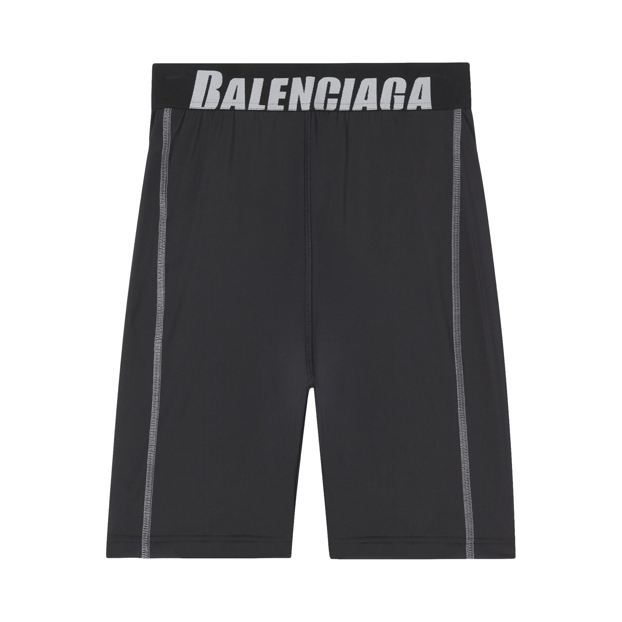 Balenciaga Cycling Shorts 'Black/Grey'