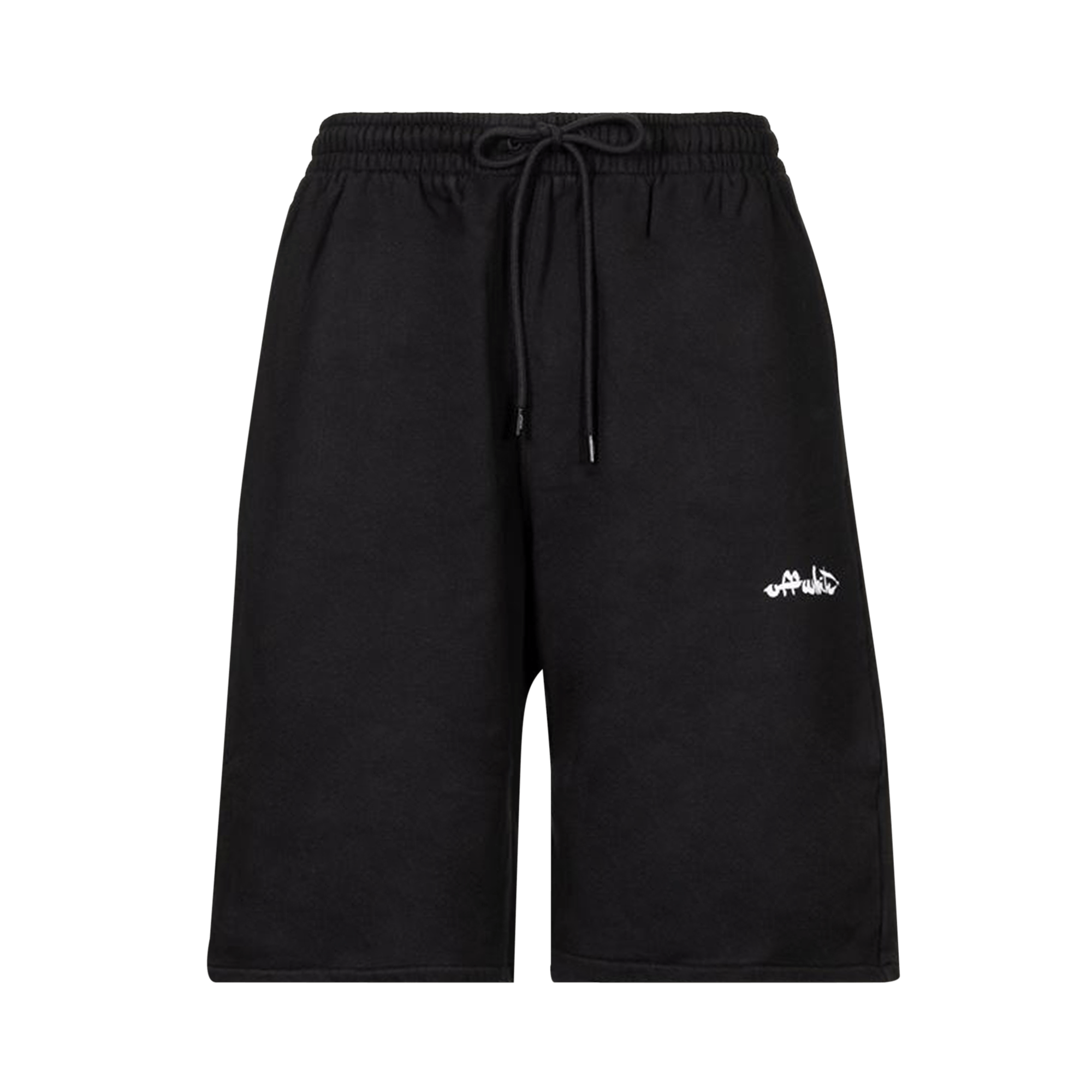 Off-White Paint Script Skate Sweatshort 'Black'
