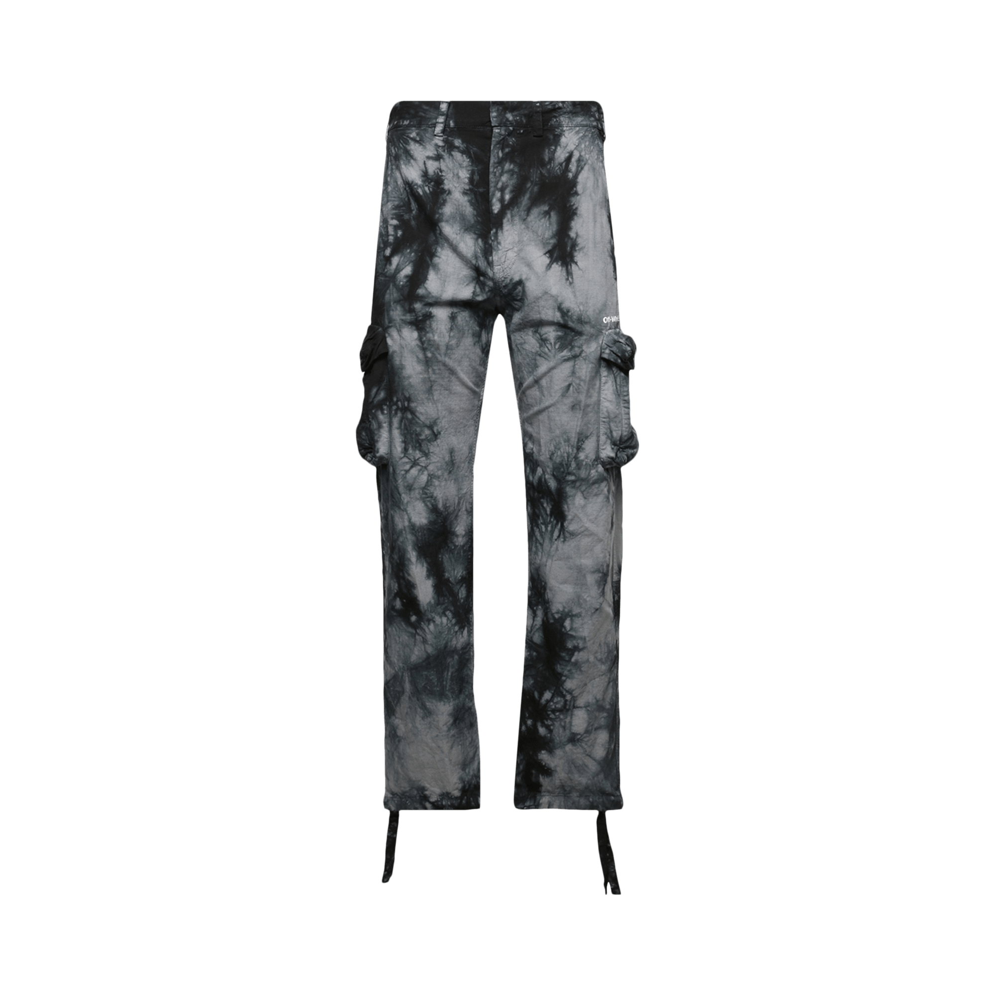 Off-White Bounce Tie Dye Ripstop Cargo Pants 'Warm Grey'