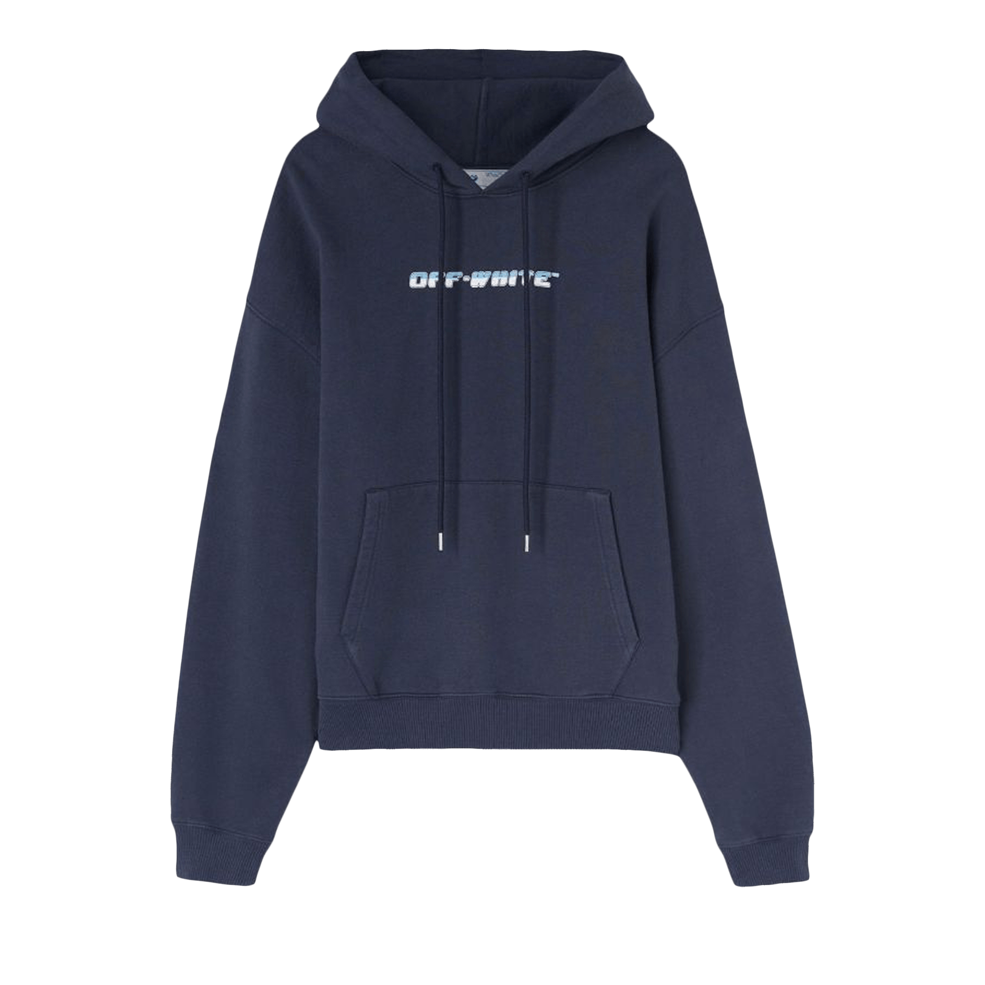 Pre-owned Off-white Between Arrow Over Hoodie 'outerspace White'