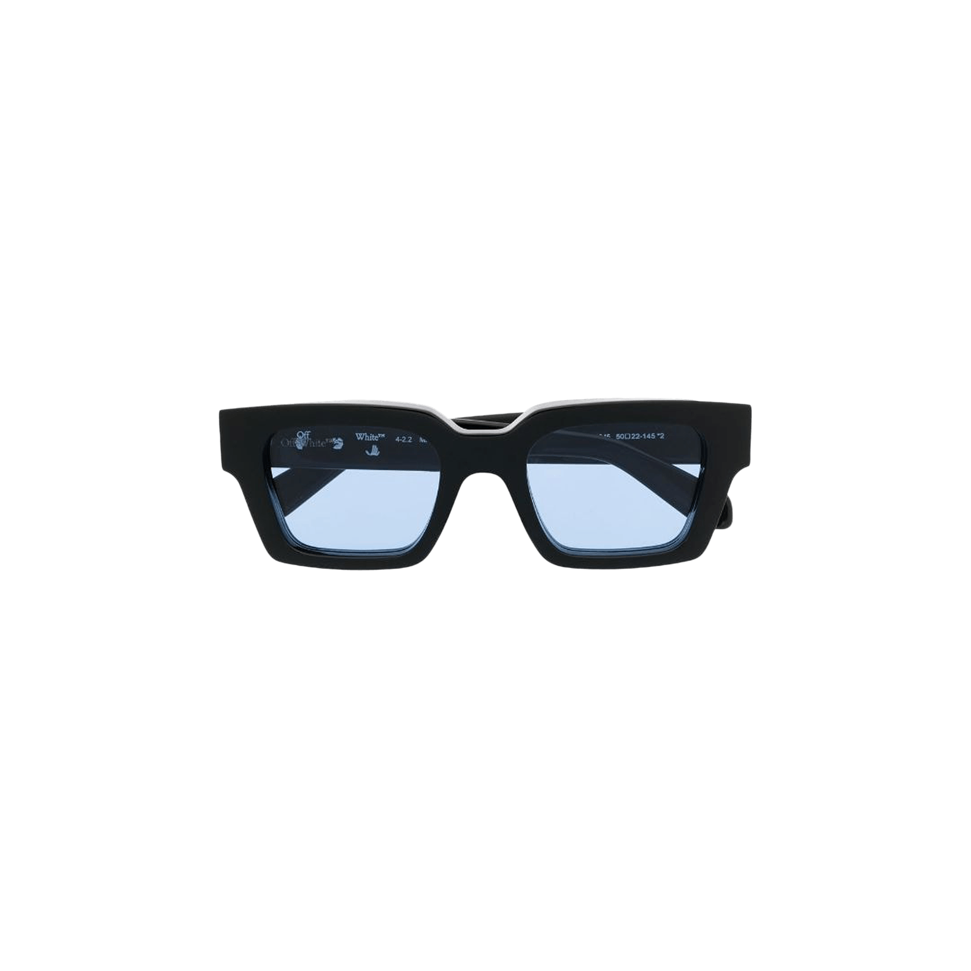 Pre-owned Off-white Virgil Sunglasses 'black/blue'