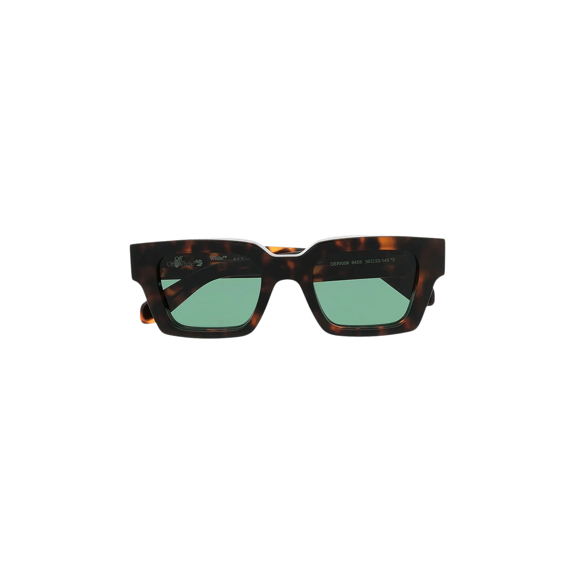 Pre-owned Off-white Virgil Sunglasses 'havana Green'