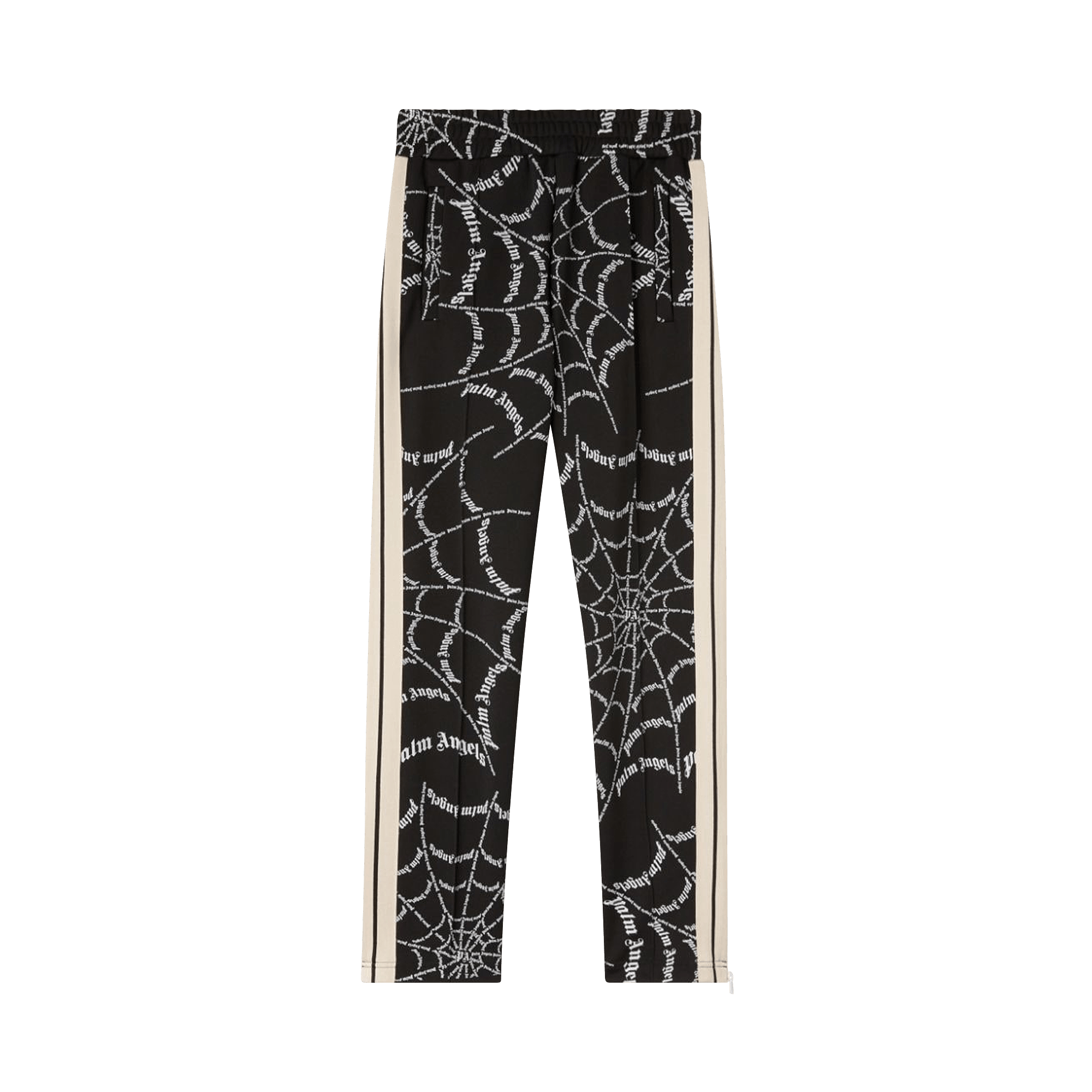 Pre-owned Palm Angels Spider Web Classic Track Pant 'black/off White'