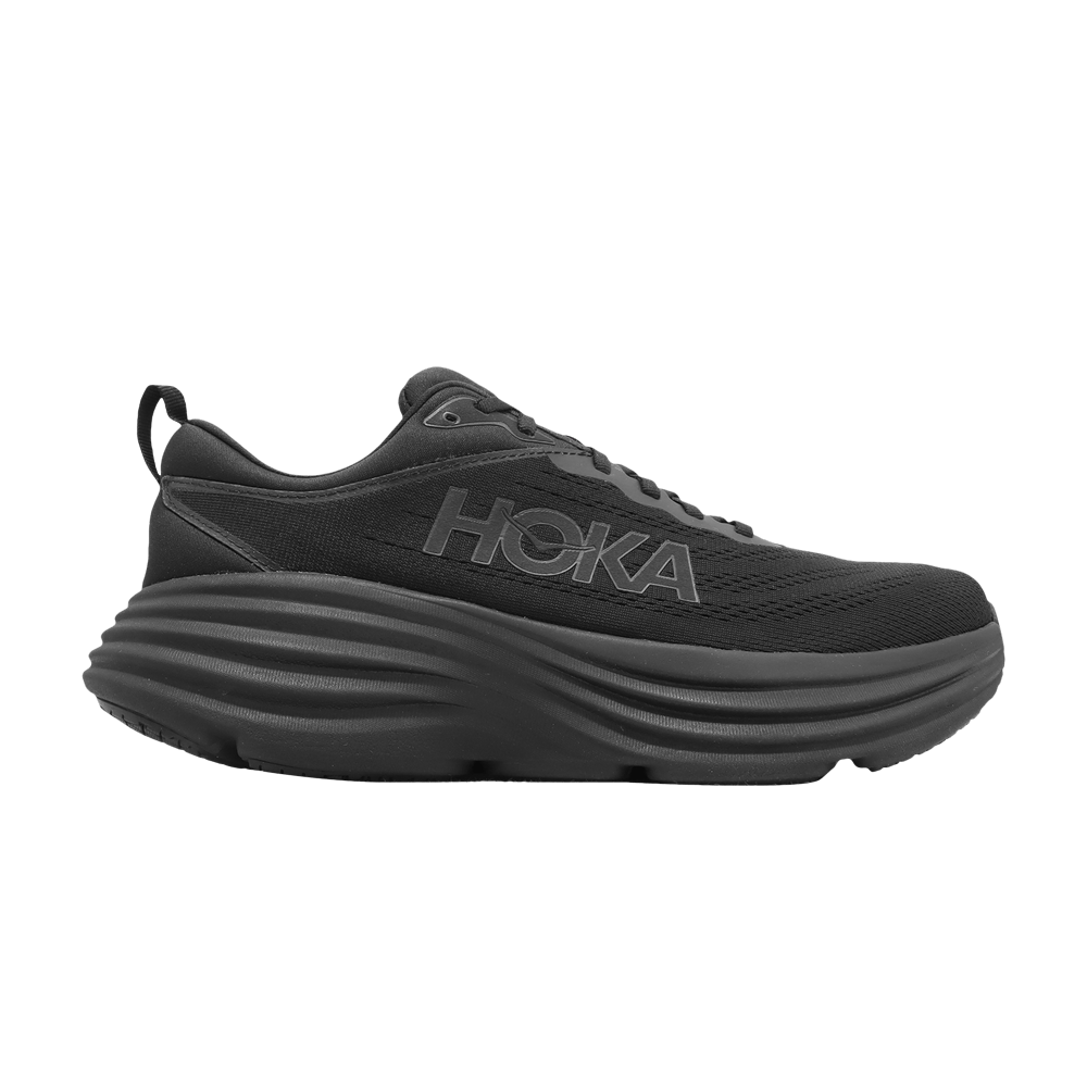 Hoka One One Bondi 8 2E Wide 'Triple Black' - 1127953-BBLC
