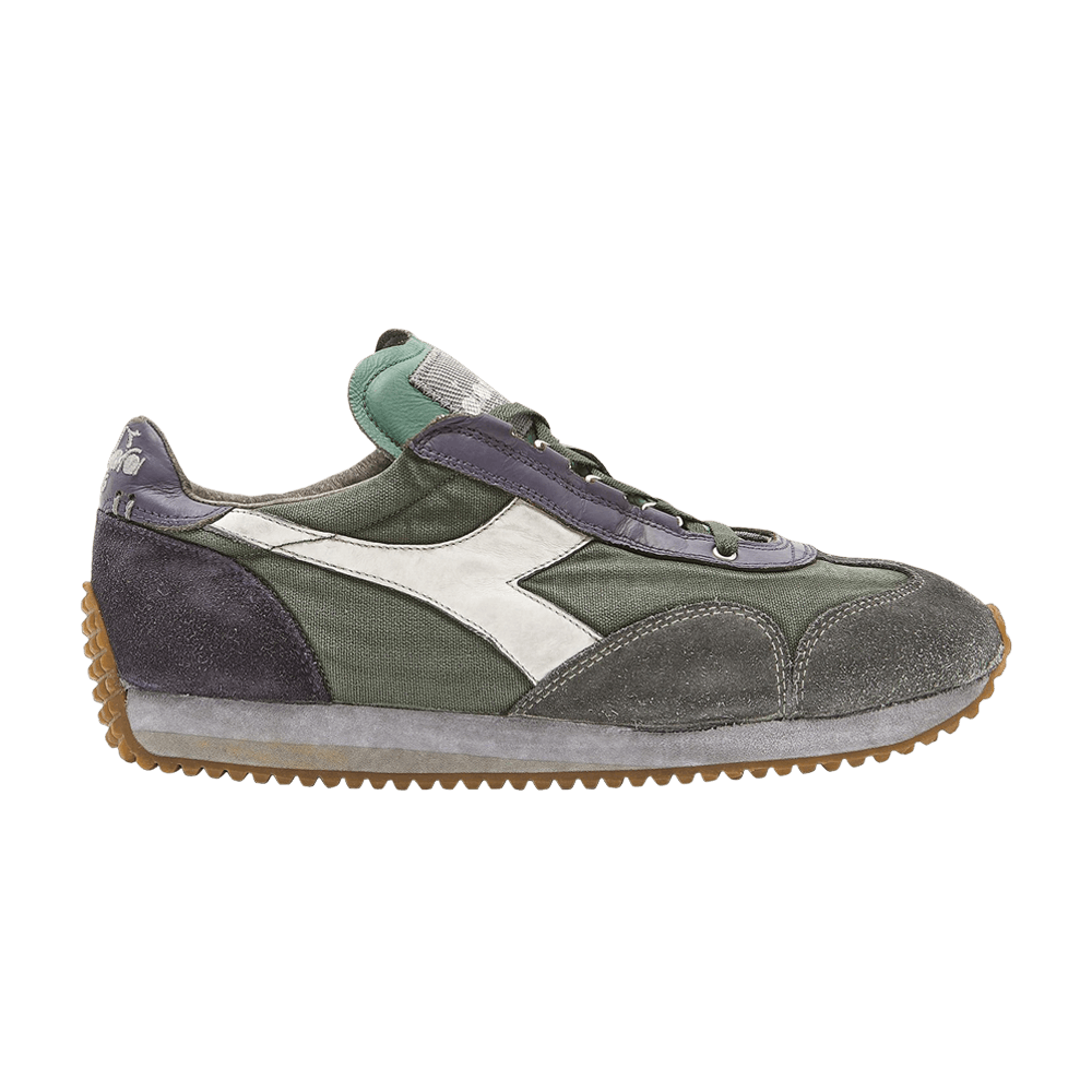 Pre-owned Diadora Equipe H Dirty Stone Wash Evo 'green Myrtle'