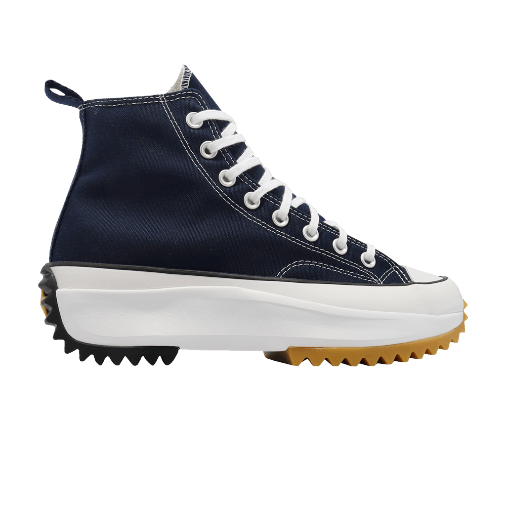 Pre-owned Converse Run Star Hike High 'obsidian' In Blue