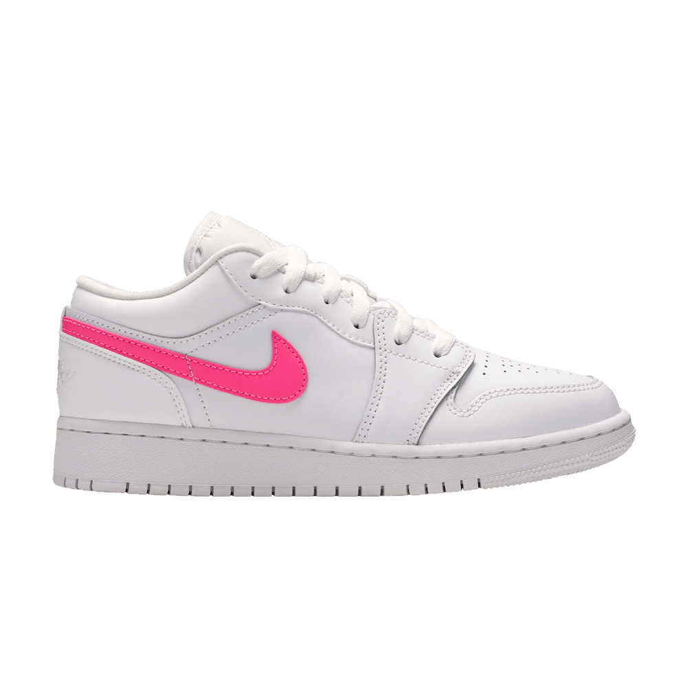 Air Jordan 1 Low GS 'White Neon'
