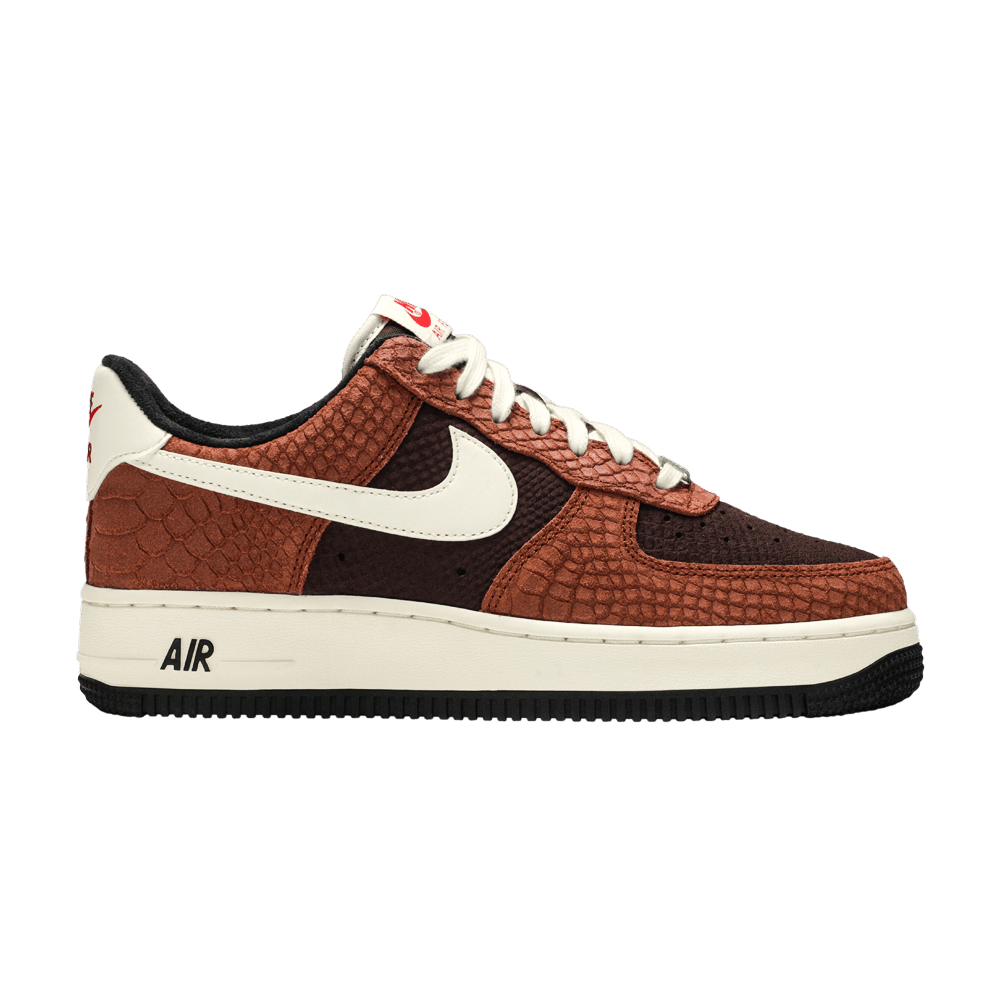 Nike Air Force 1 Low PRM 'Red Bark'