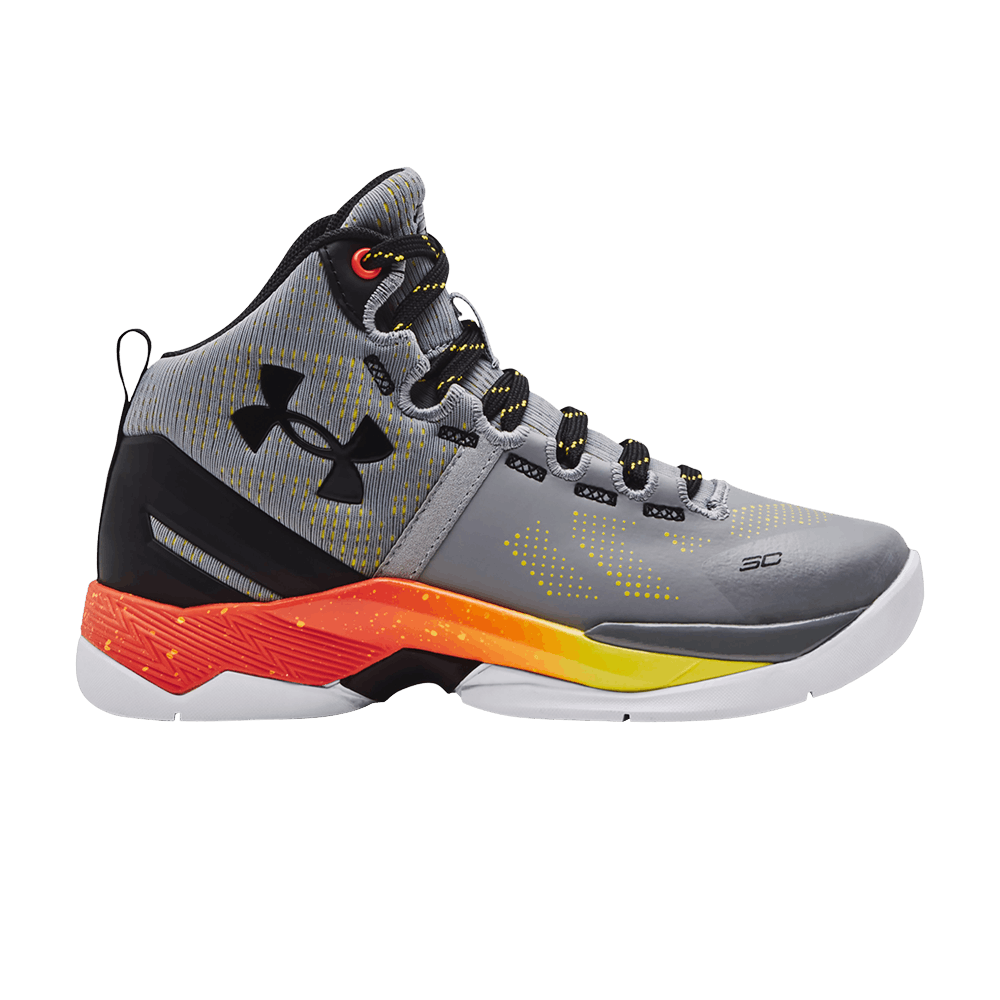 Pre-owned Under Armour Curry 2 Retro Ps 'iron Sharpens Iron' 2022 In Grey