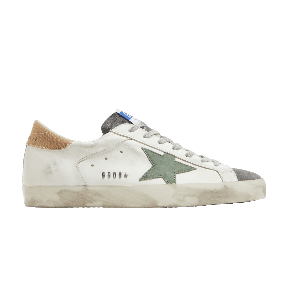 Golden Goose Superstar 'White Military Green'
