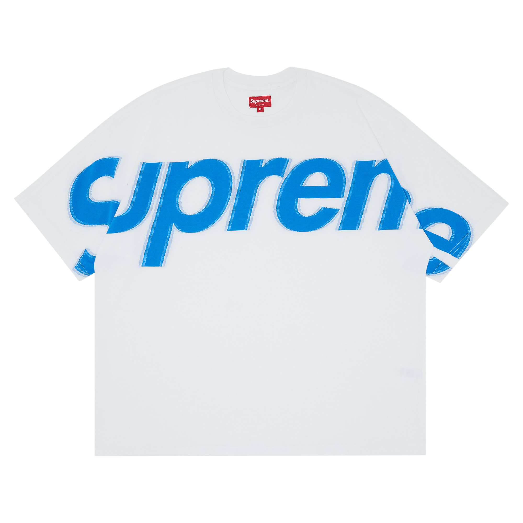 Supreme Intarsia Short-Sleeve Top 'White'