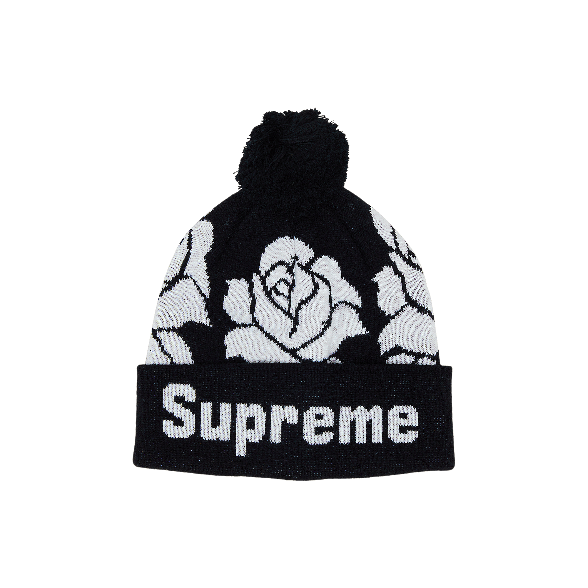 Pre-owned Supreme Rose Beanie 'black'