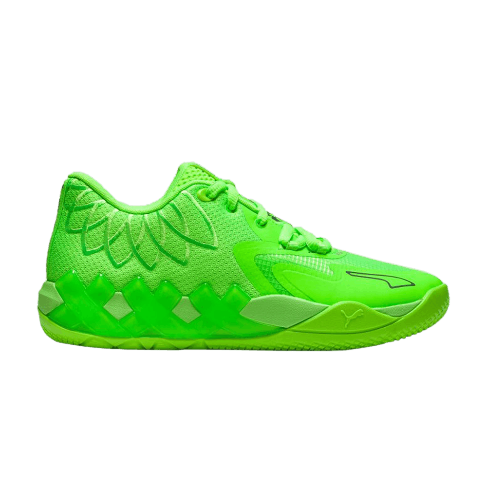 Pre-owned Puma Mb.01 Lo Jr 'volt' In Green