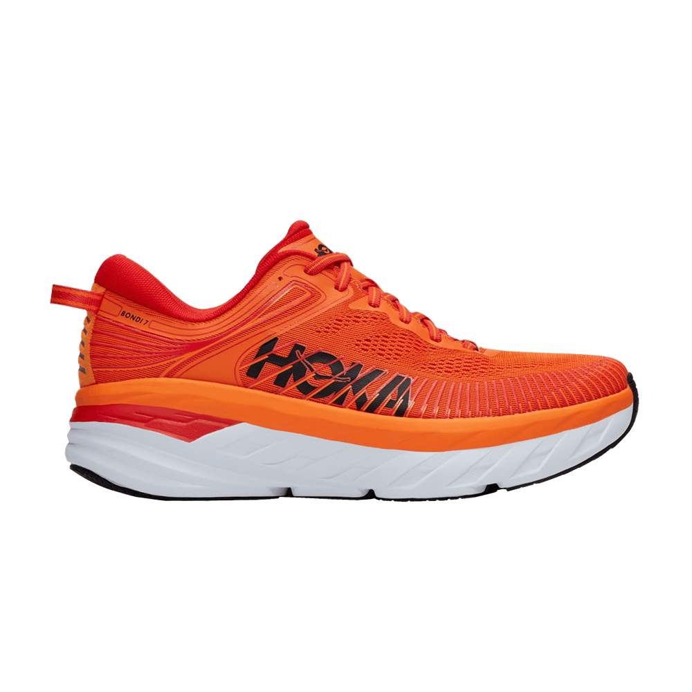 Pre-owned Hoka One One Bondi 7 'persimmon Orange'