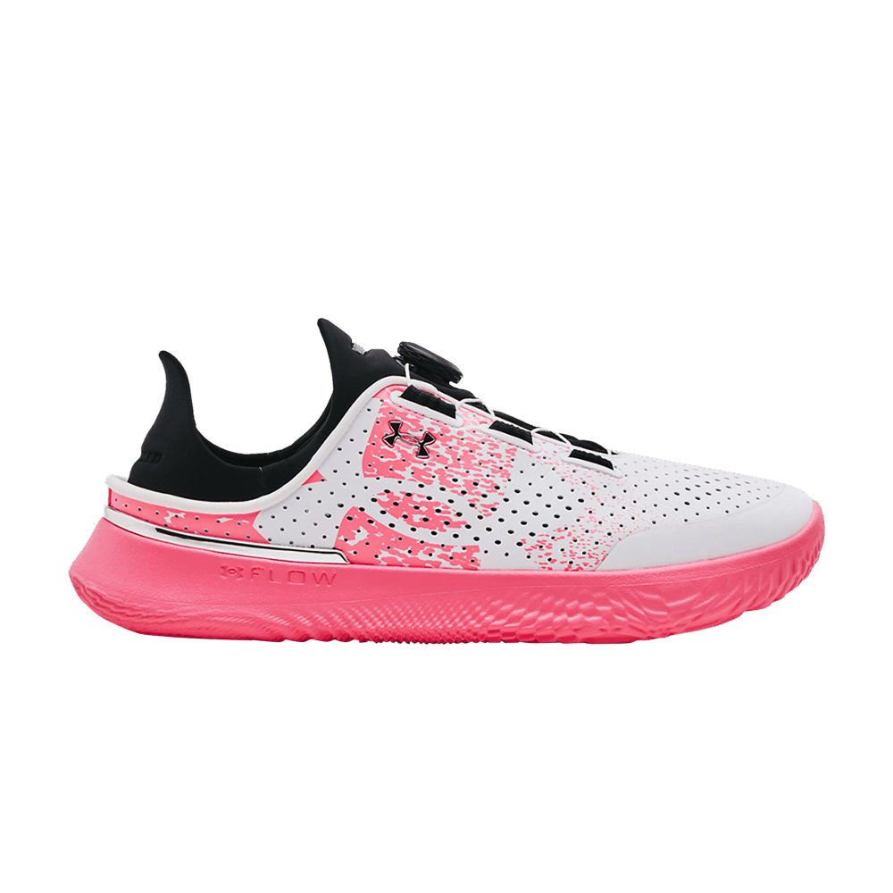 Pre-owned Under Armour Slipspeed 'beta White' In Pink