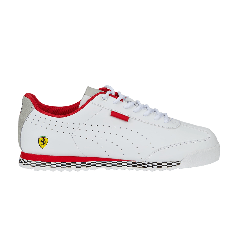 Pre-owned Puma Scuderia Ferrari X Roma Via 'white Red'