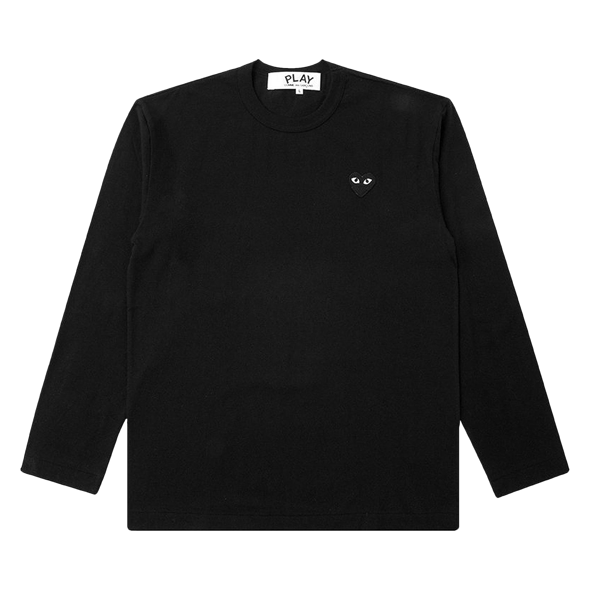 Comme des Garçons PLAY Black Emblem Long-Sleeve T-Shirt 'Black'