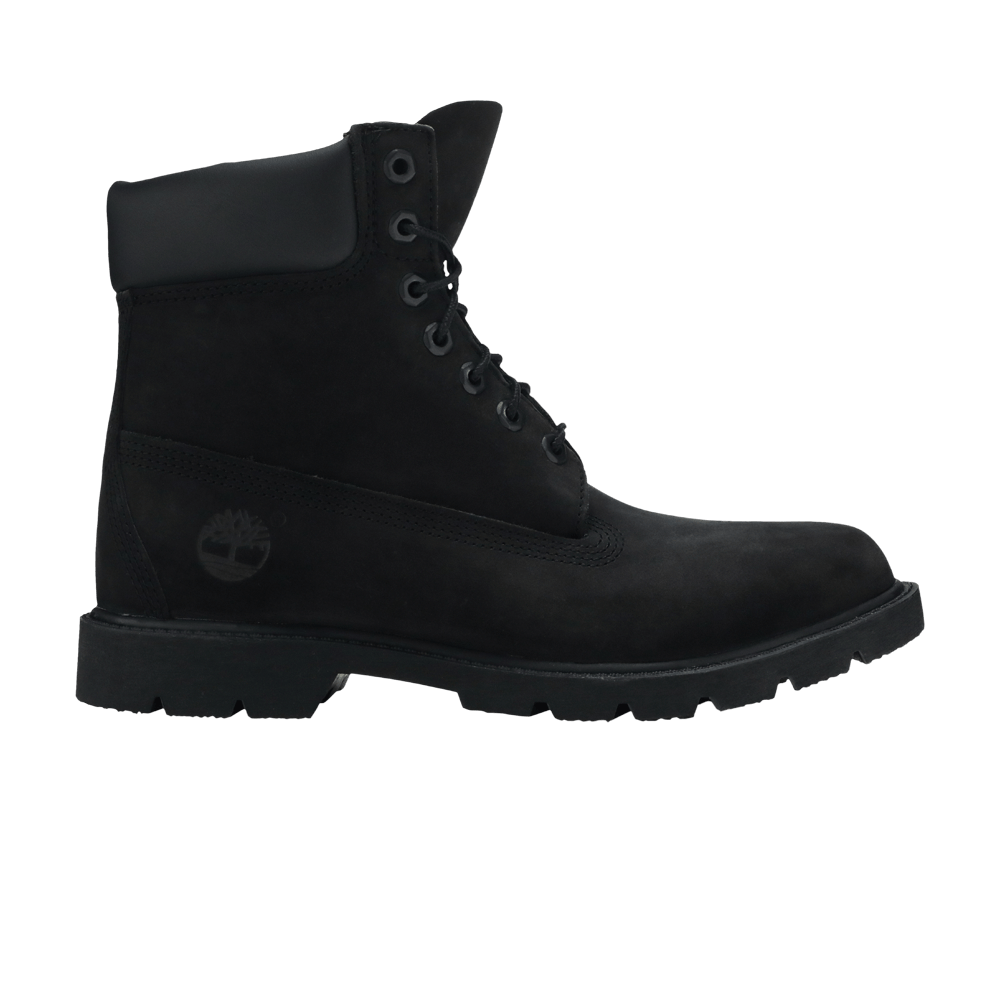 Timberland 6 Inch Classic Waterproof Boot 'Black Nubuck'