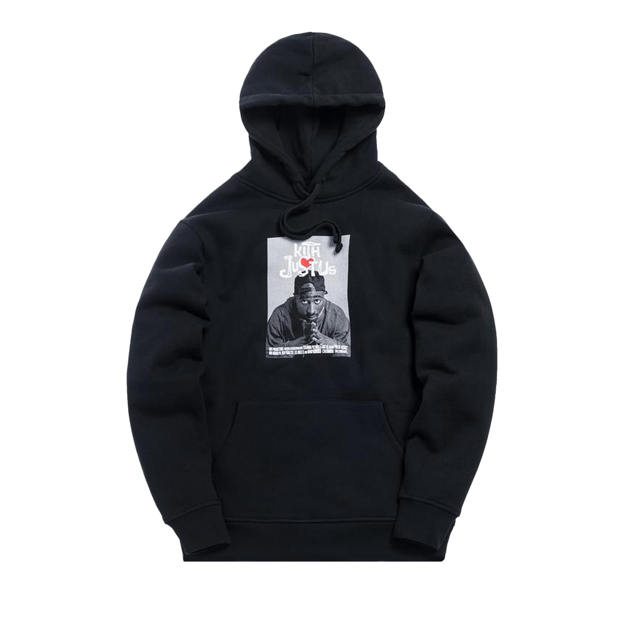 Kith x Poetic Justice Hoodie 'Black'