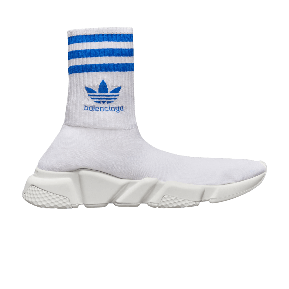 Balenciaga x Adidas Speed Sneaker 'White Blue'
