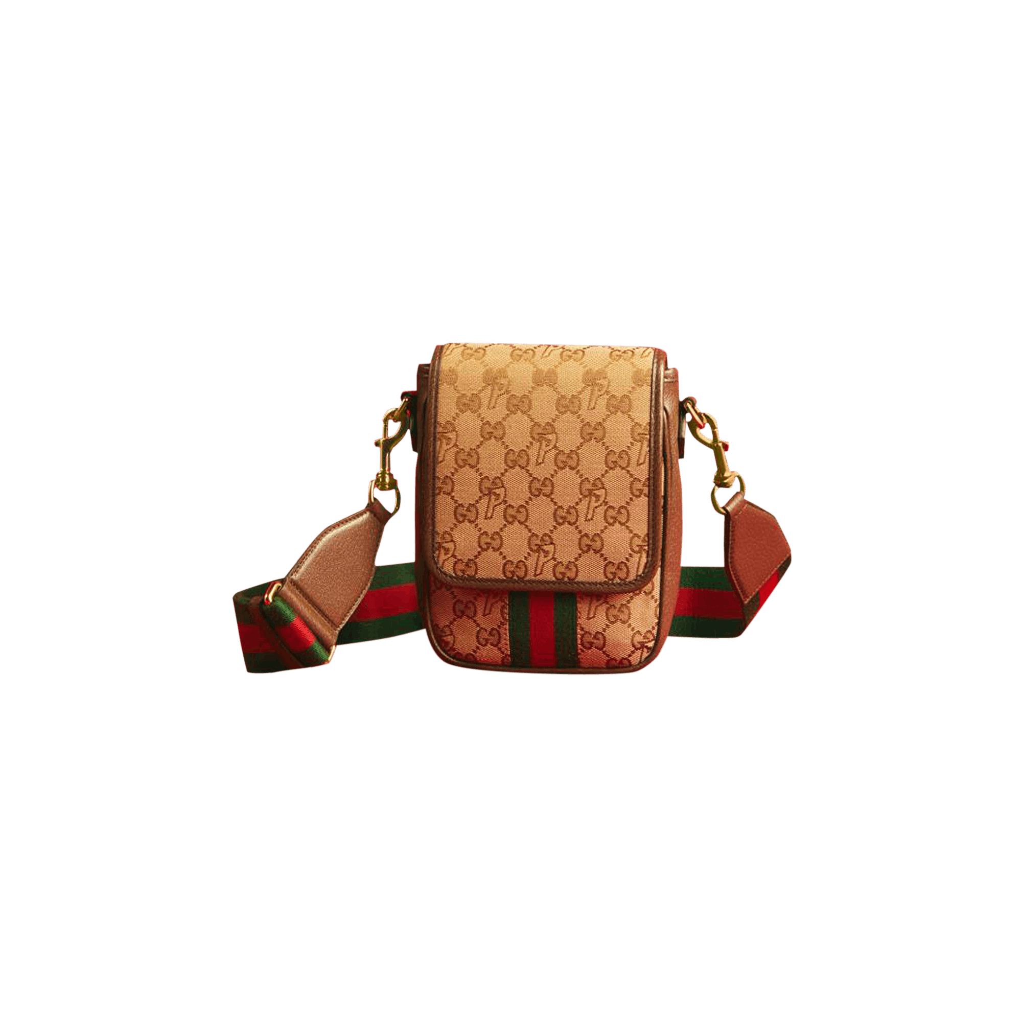 Buy Gucci x Palace GG-P Canvas Messenger Bag With Web 