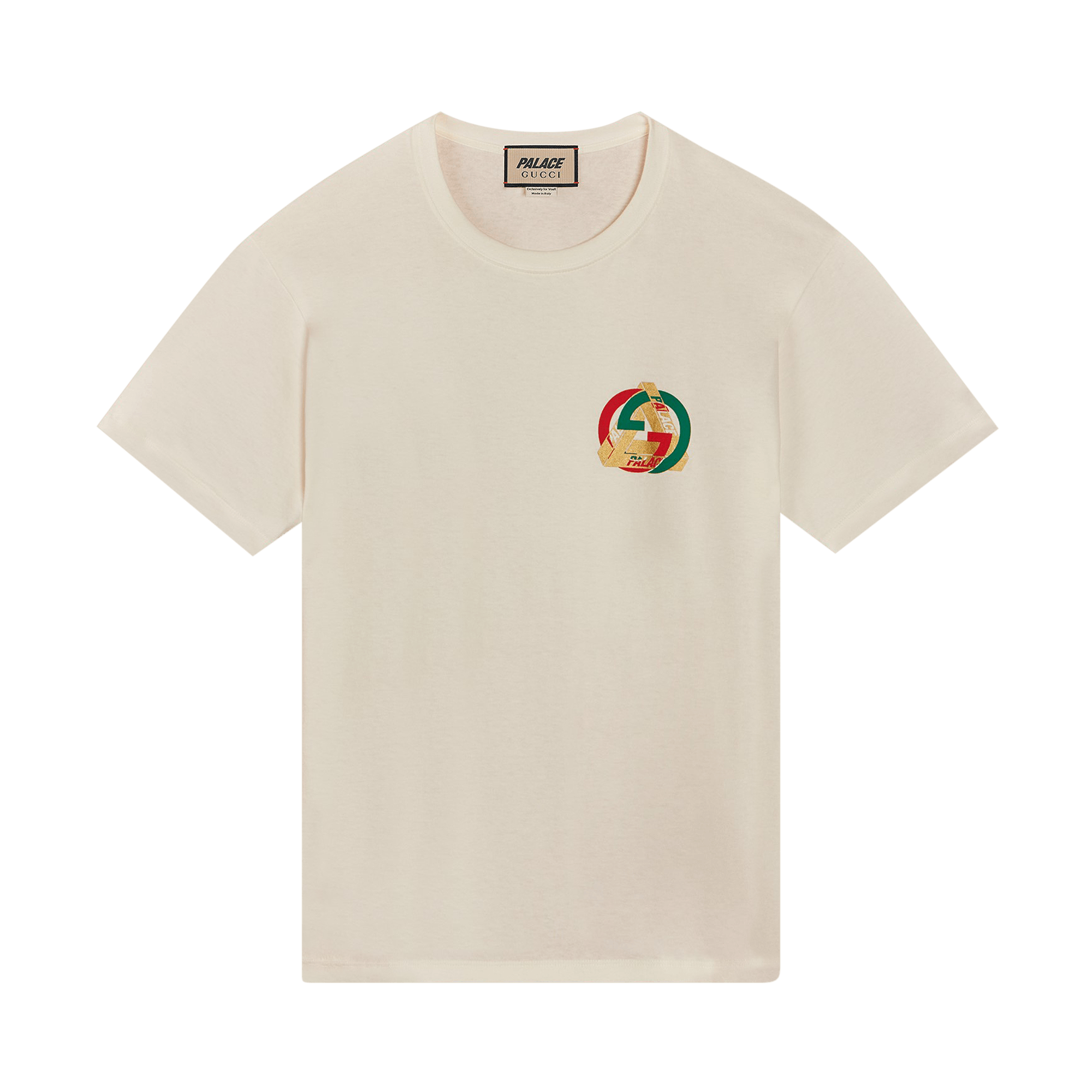 Pre-owned Gucci X Palace Gg-p Canvas Top With G And P Crystal Details 'pale Pink'