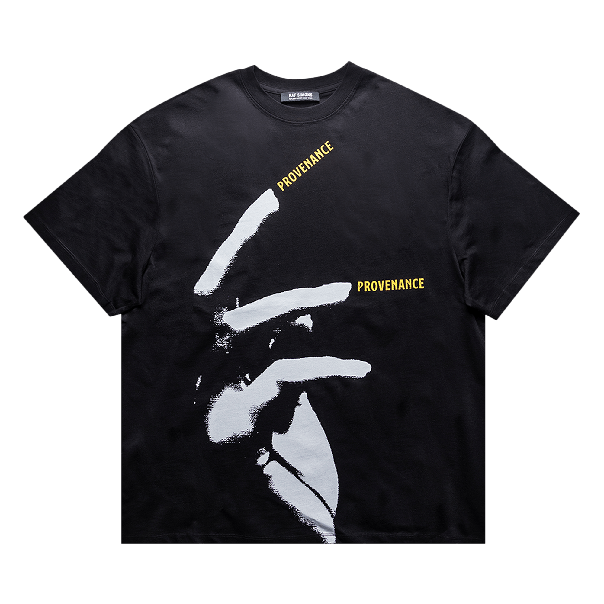 Pre-owned Raf Simons Nails Print Oversized T-shirt 'black'