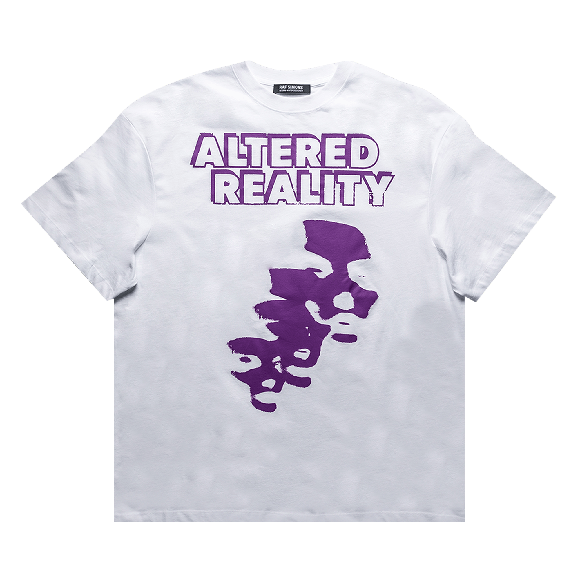 Pre-owned Raf Simons Altered Reality Oversized T-shirt 'white'
