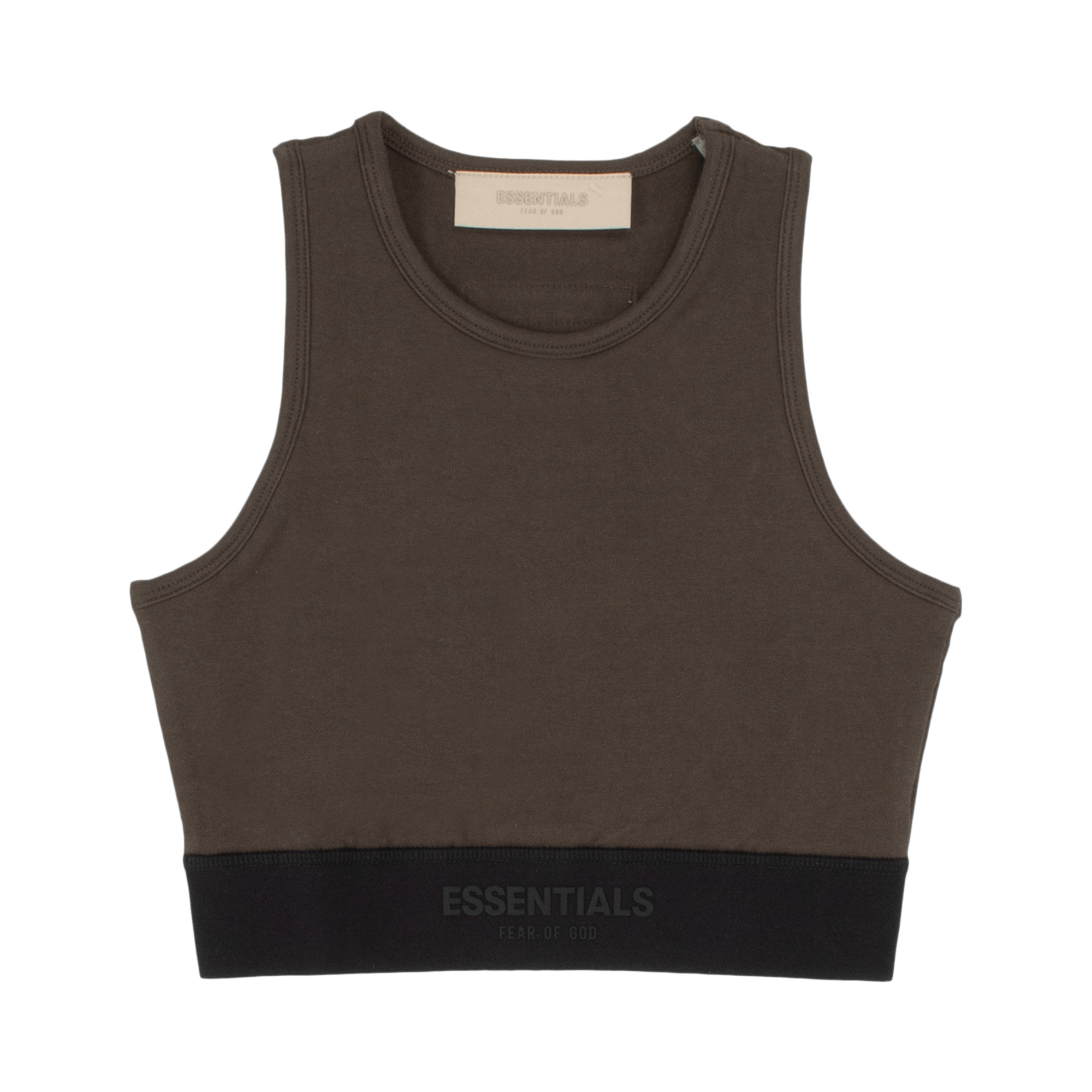 Pre-owned Essentials Fear Of God  Sport Tank 'off Black'