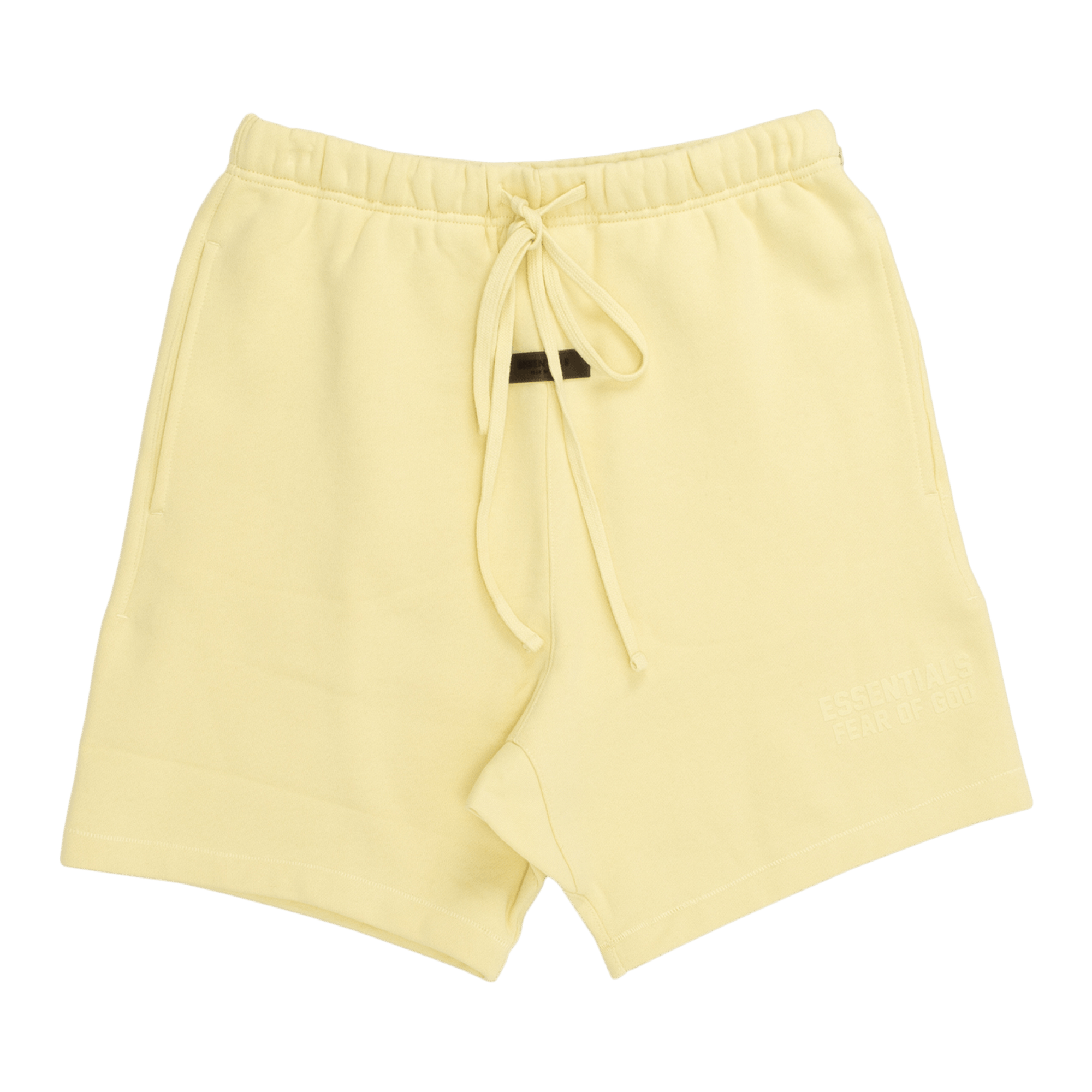 Pre-owned Essentials Fear Of God  Shorts 'canary' In Yellow