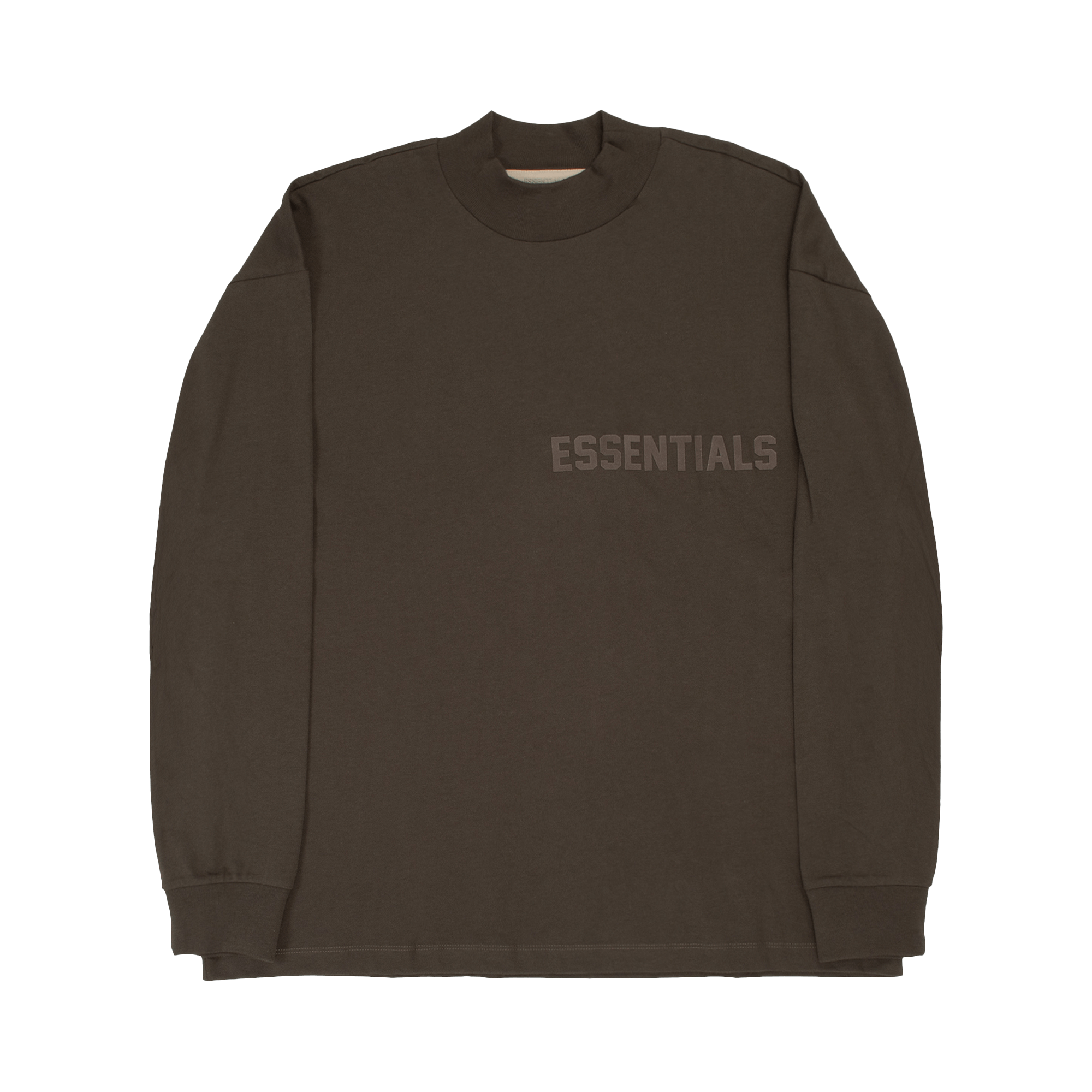 Pre-owned Essentials Fear Of God  Long-sleeve Tee 'off Black'