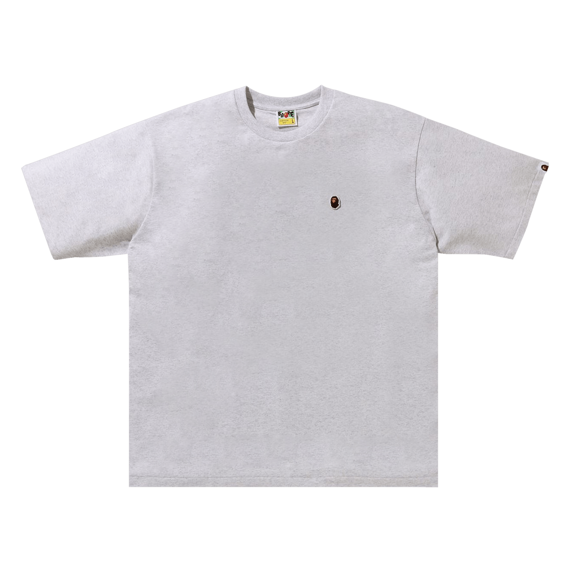 BAPE Ape Head One Point Tee 'Grey'