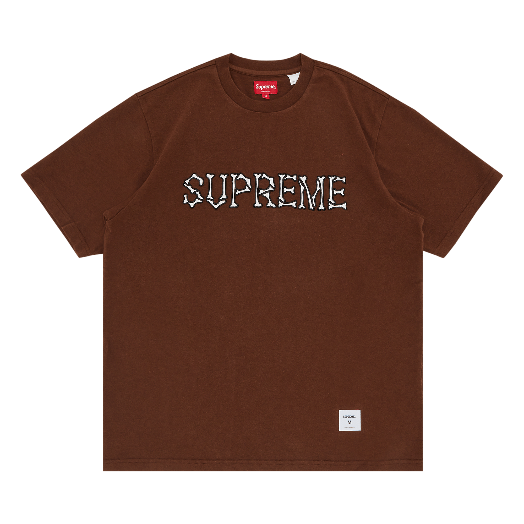 Supreme Bones Short-Sleeve Top 'Brown'