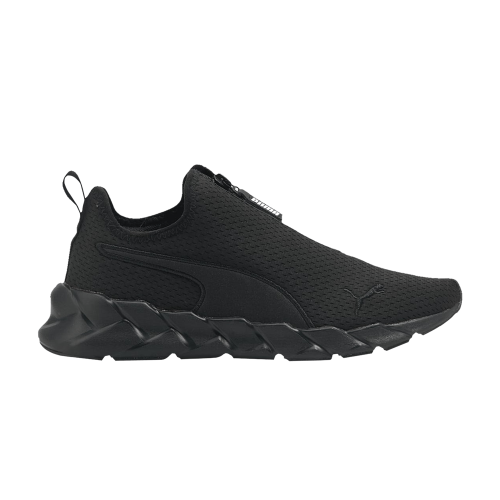 Pre-owned Puma Wmns Weave Zip 'black'